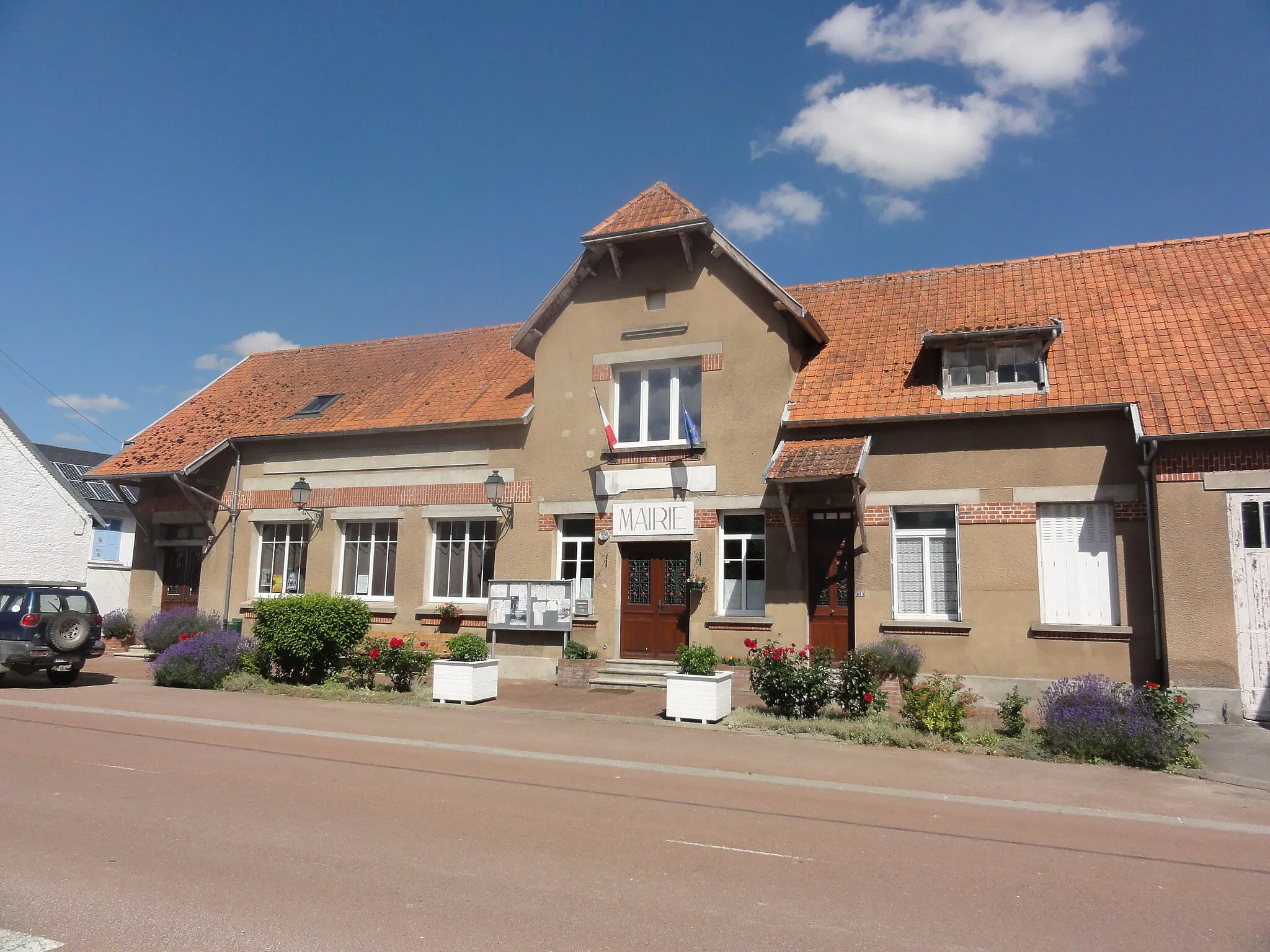 Photo showing: Berrieux (Aisne) mairie