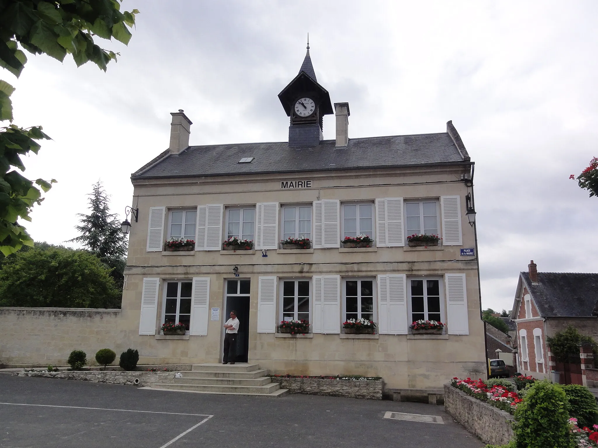 Photo showing: Berny-Rivière (Aisne) Mairie