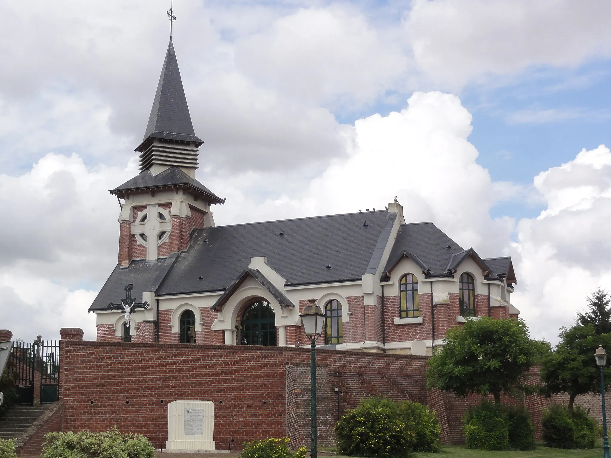 Photo showing: Bray-Saint-Christophe (Aisne) église Saint-Christophe