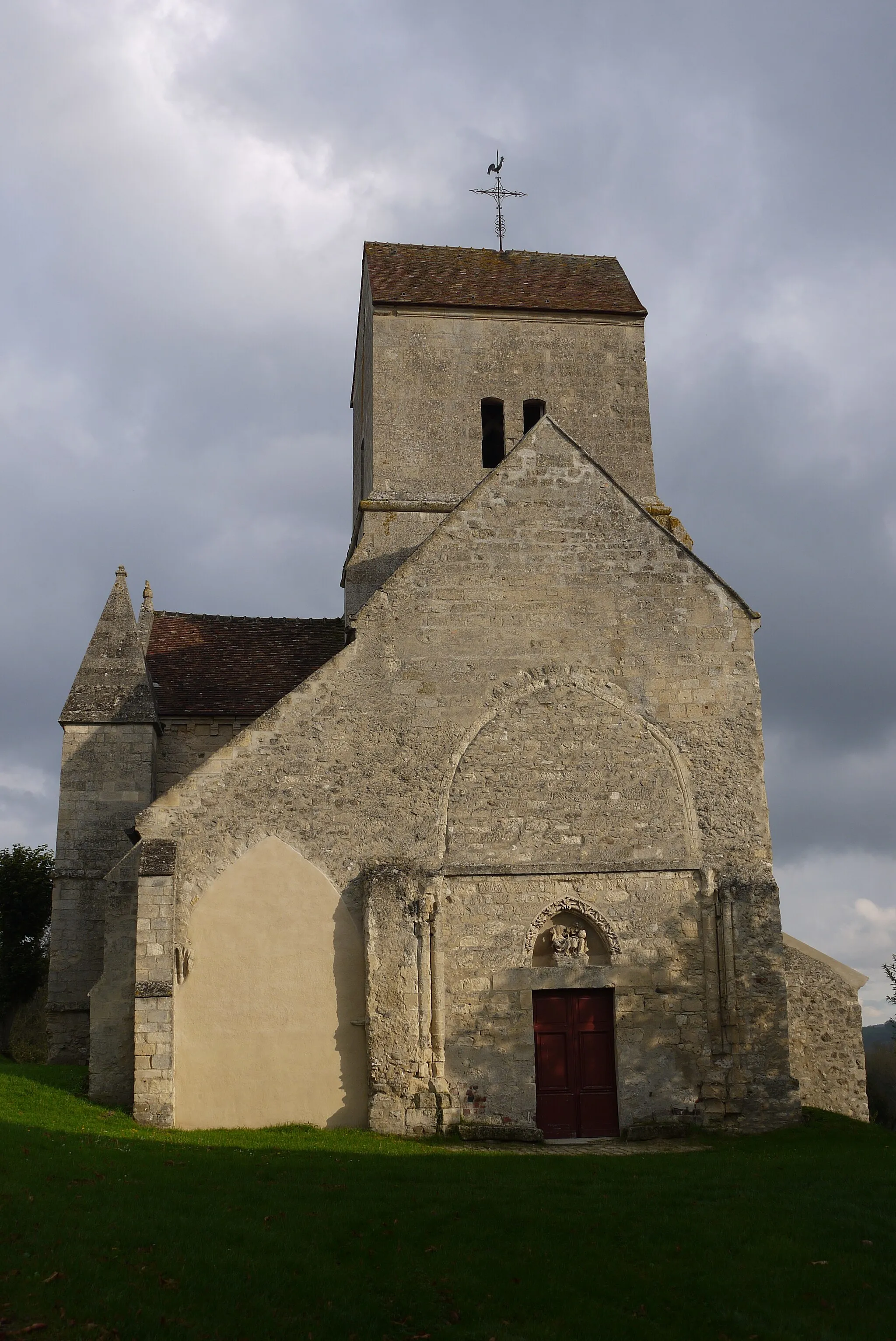 Photo showing: Église Saint-Crépin de Brumetz