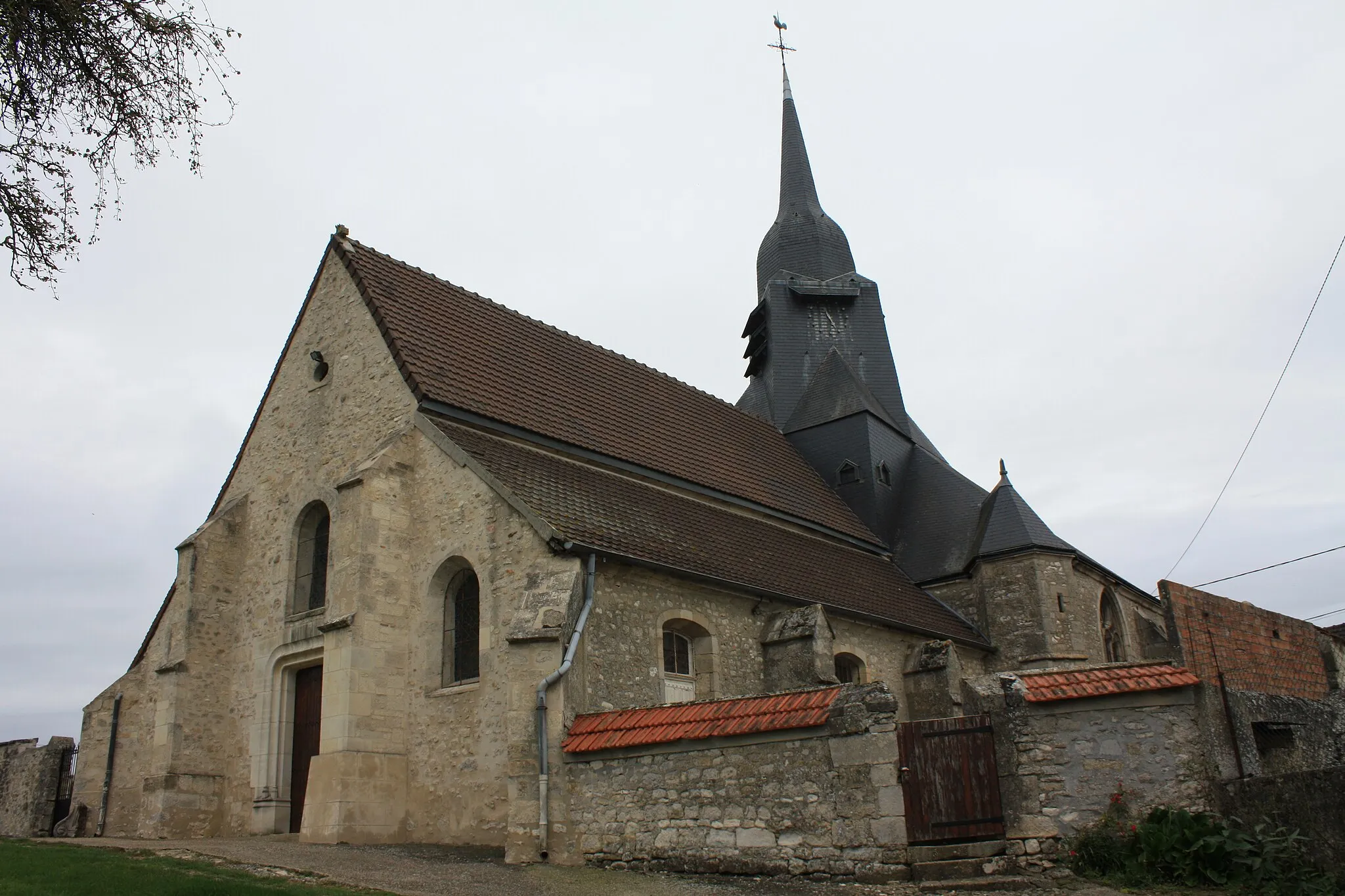 Photo showing: Église Saint-Remi de Chéry-Chartreuve. (Aisne, région Picardie).
