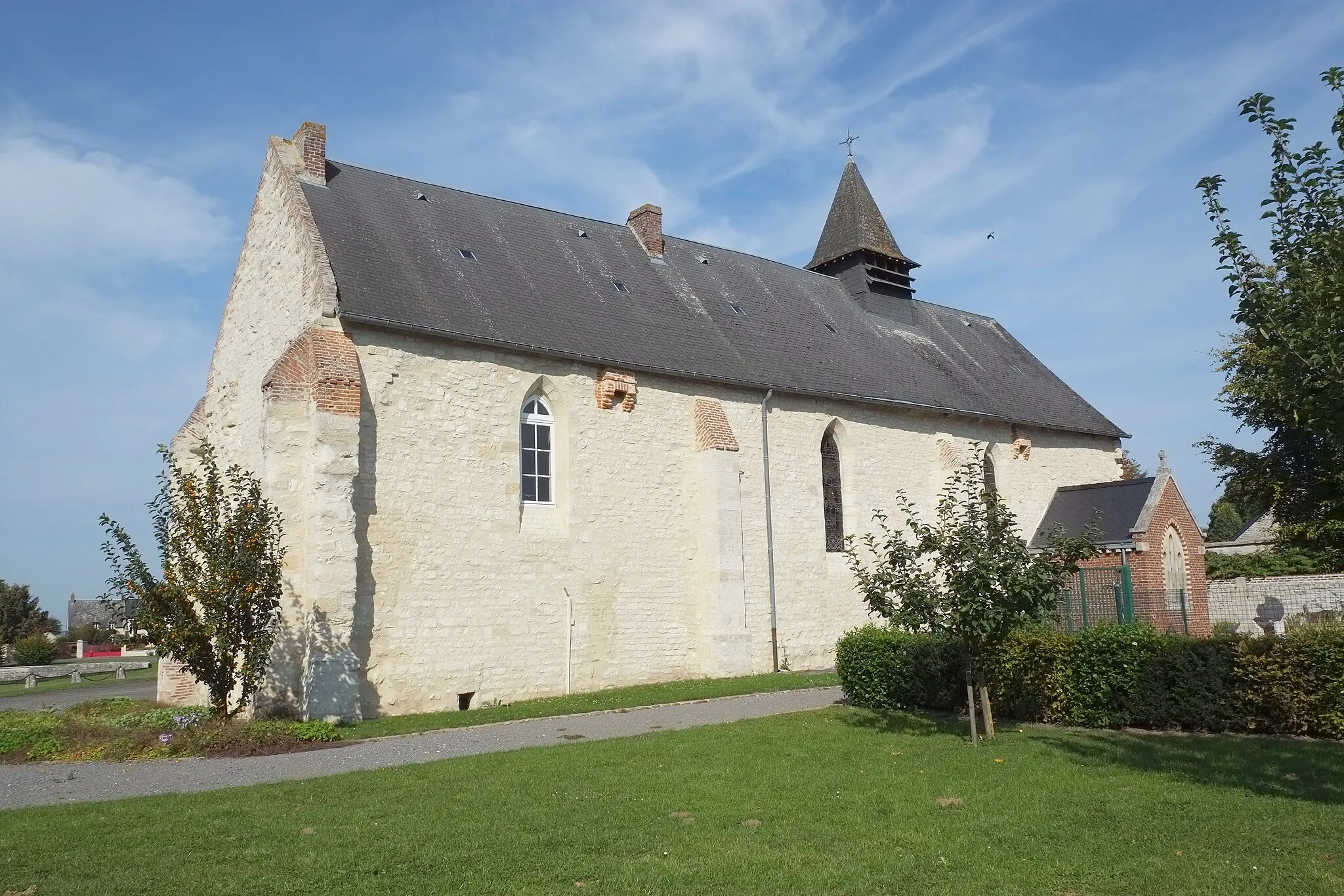 Photo showing: Kirche in Clermont-les-Fermes im Département Aisne (Frankreich)