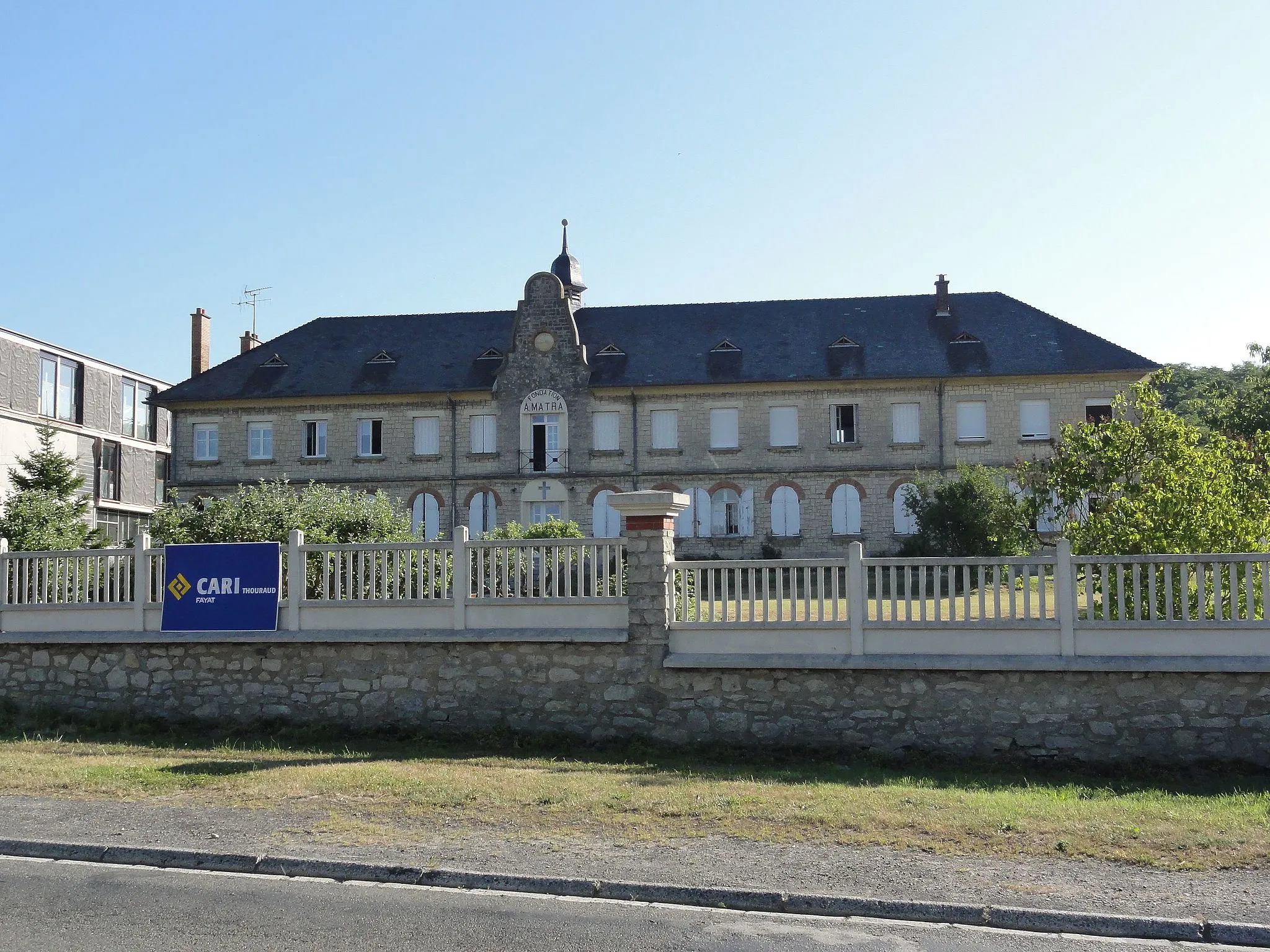 Photo showing: Corbeny (Aisne) hospice fondation A.Matra