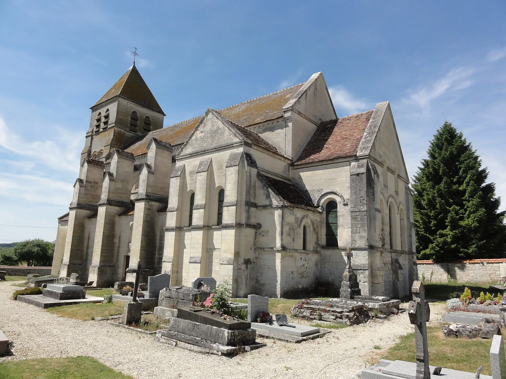 Photo showing: Colligis-Crandelain (Aisne) église Saint-Martin de Crandelain