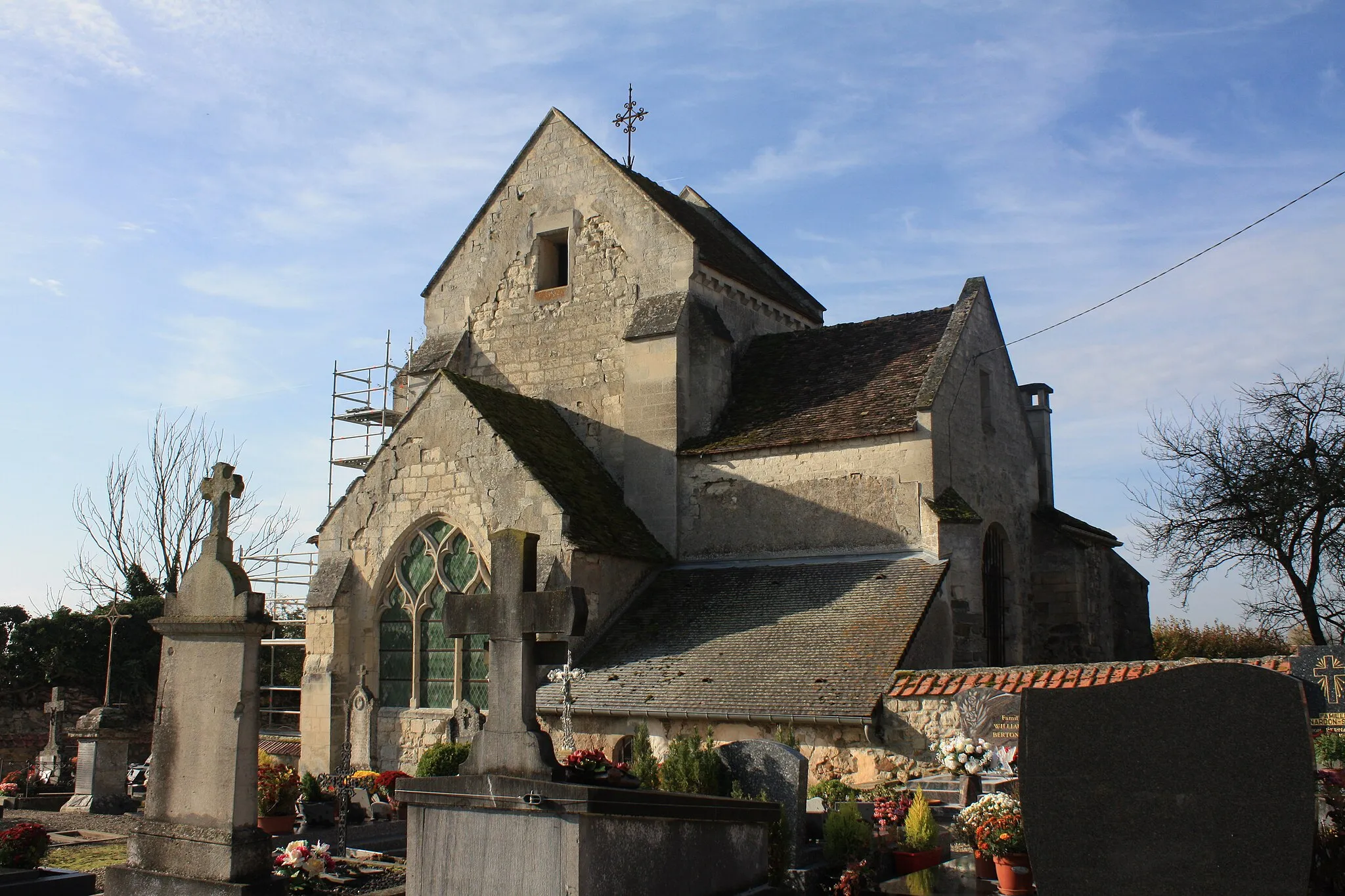 Photo showing: Église Saint-Martin de Cramaille 2