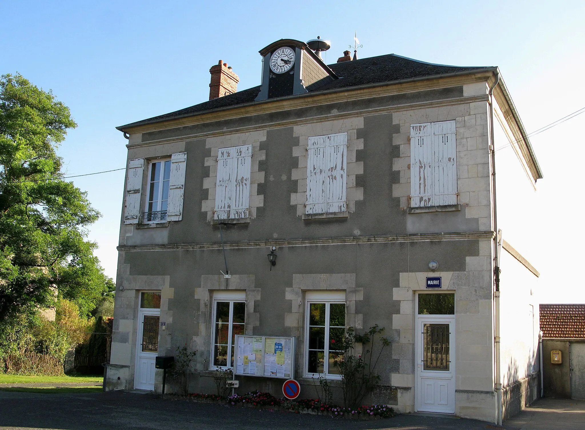 Photo showing: Cramaille (Aisne, France) -
La mairie..
.