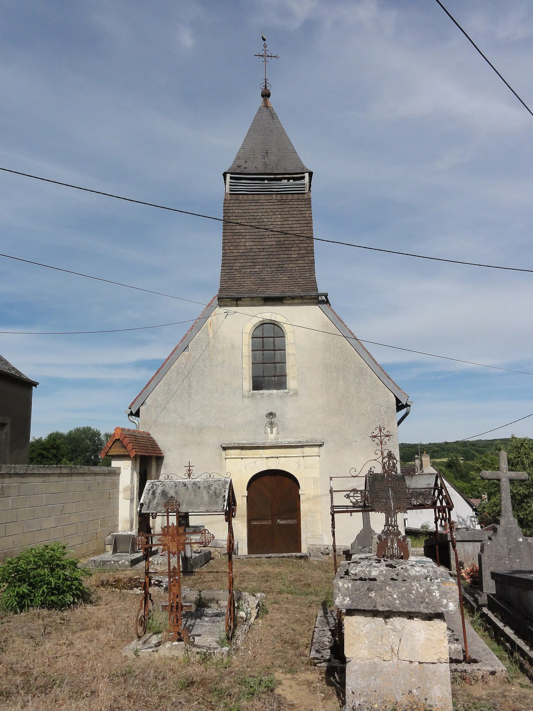 Photo showing: Courtrizy-et-Fussigny (Aisne) église