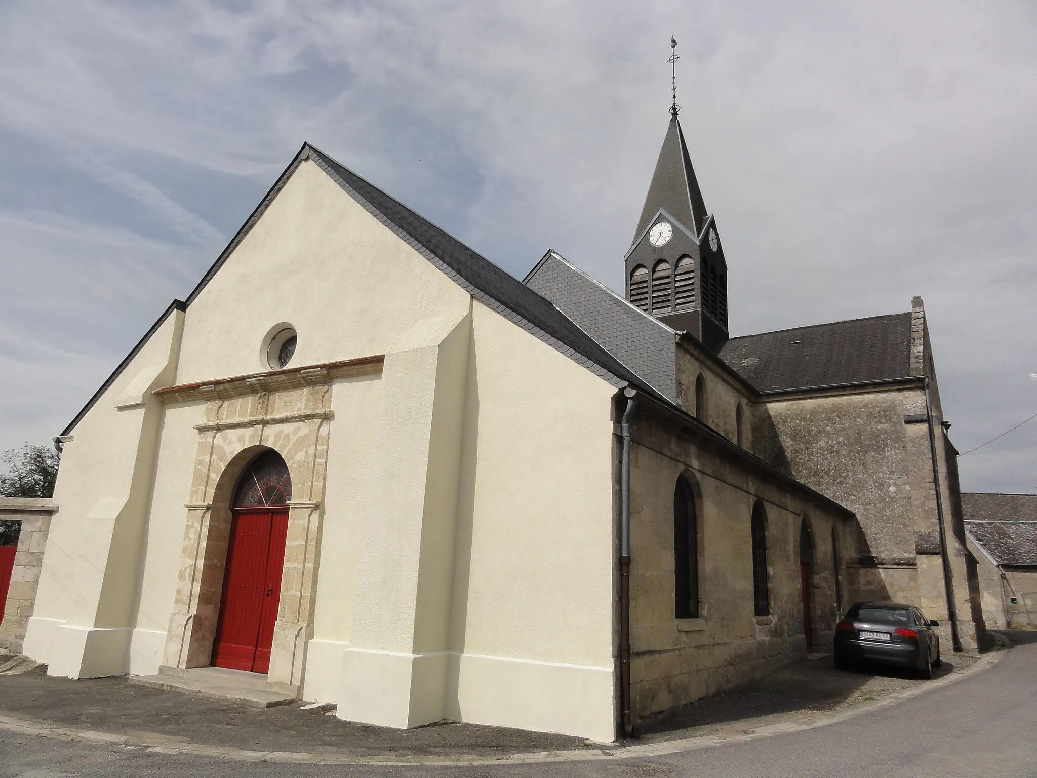 Photo showing: Coucy-lès-Eppes (Aisne) église Saint-Germain