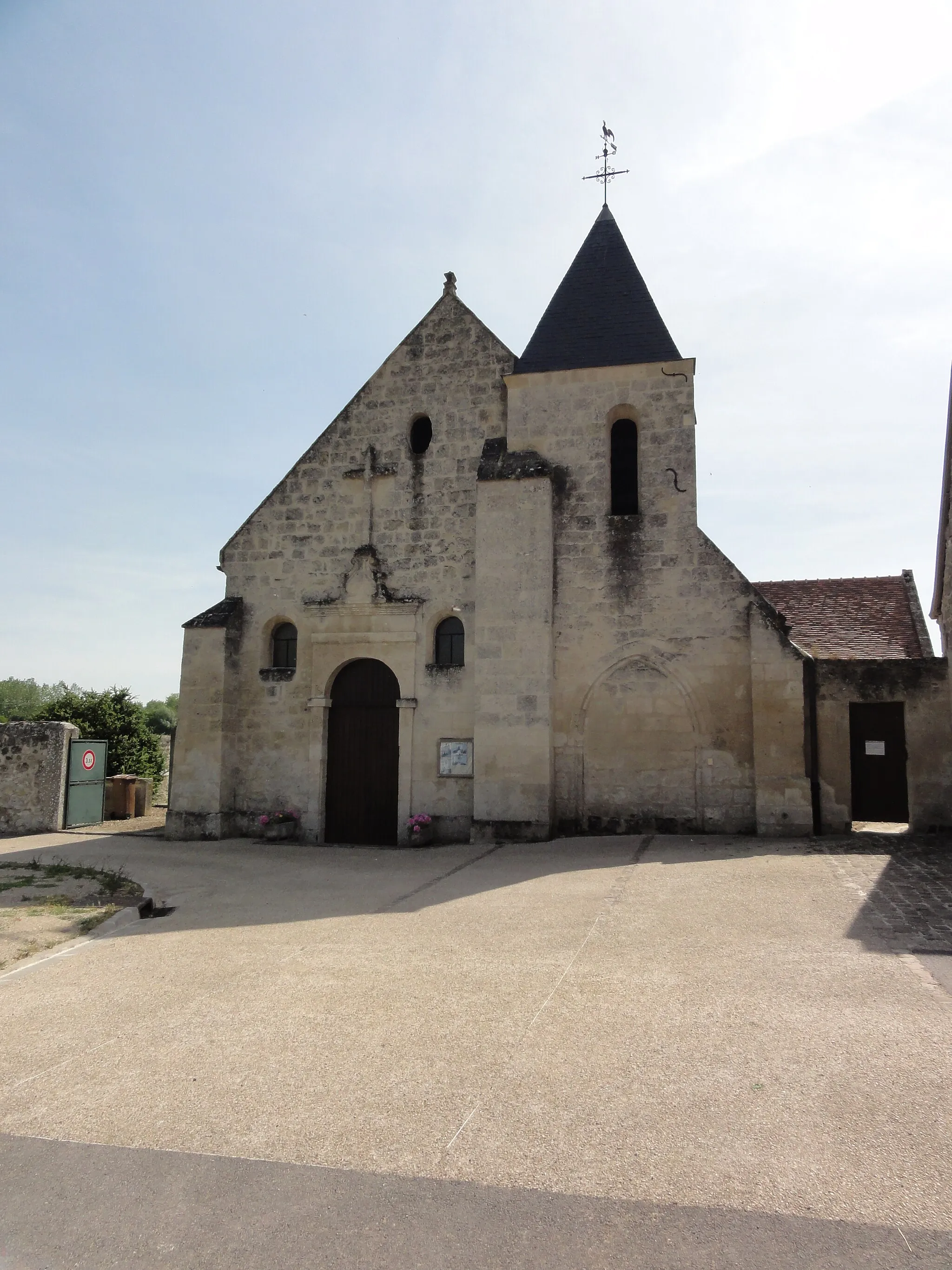 Photo showing: Cys-la-Commune (Aisne) église