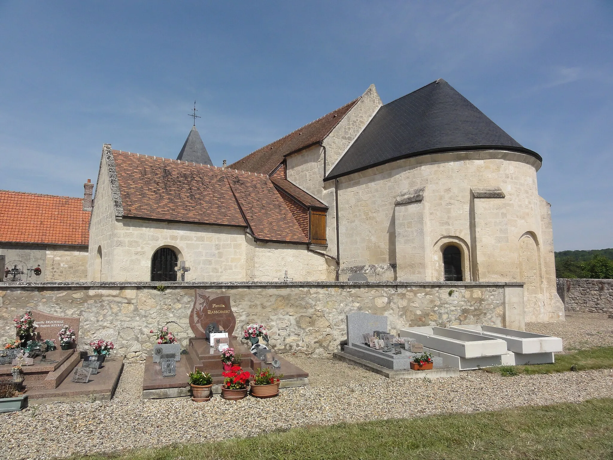 Photo showing: Cys-la-Commune (Aisne) église