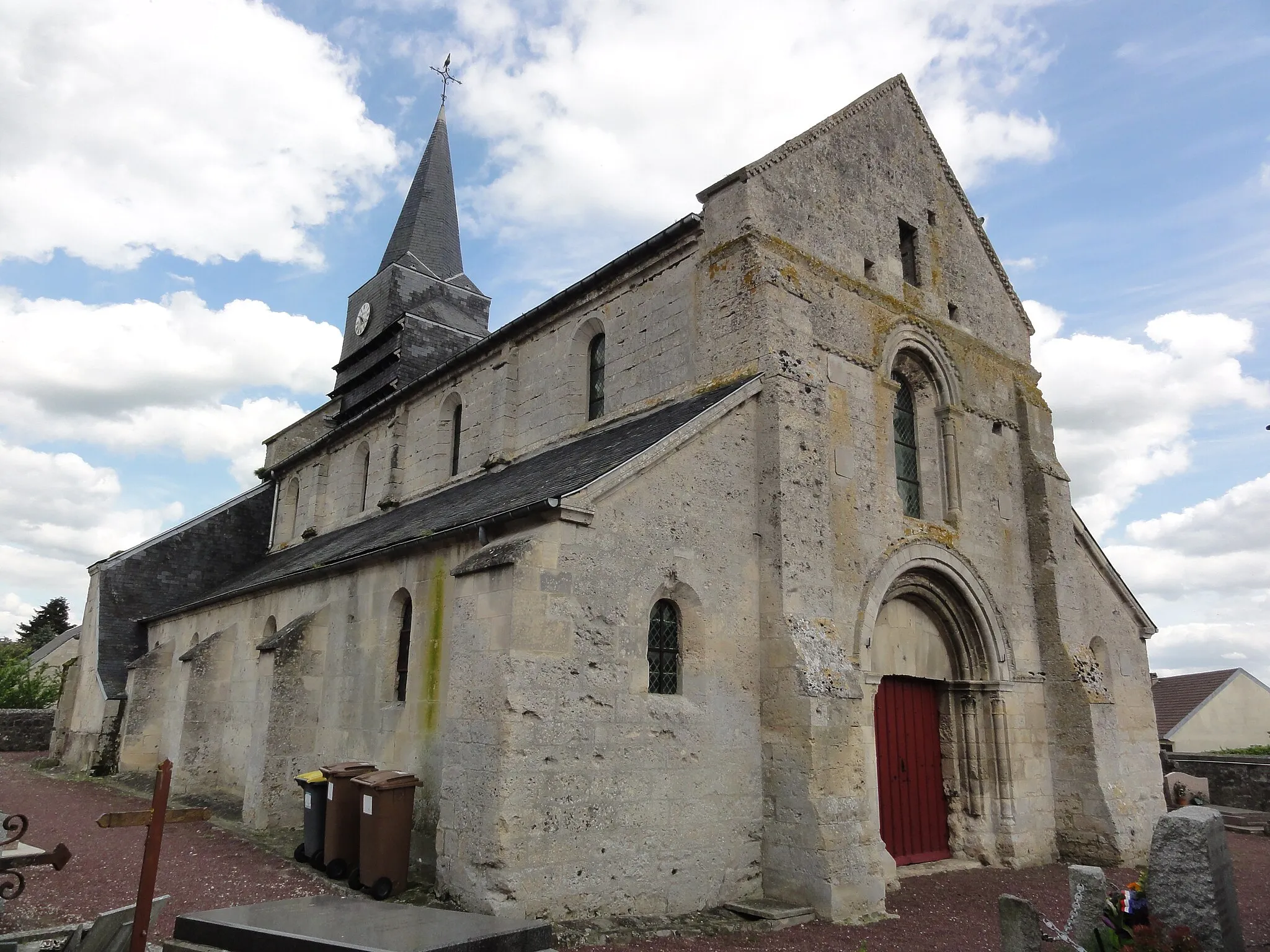 Photo showing: Étouvelles (Aisne) Église Saint-Martin