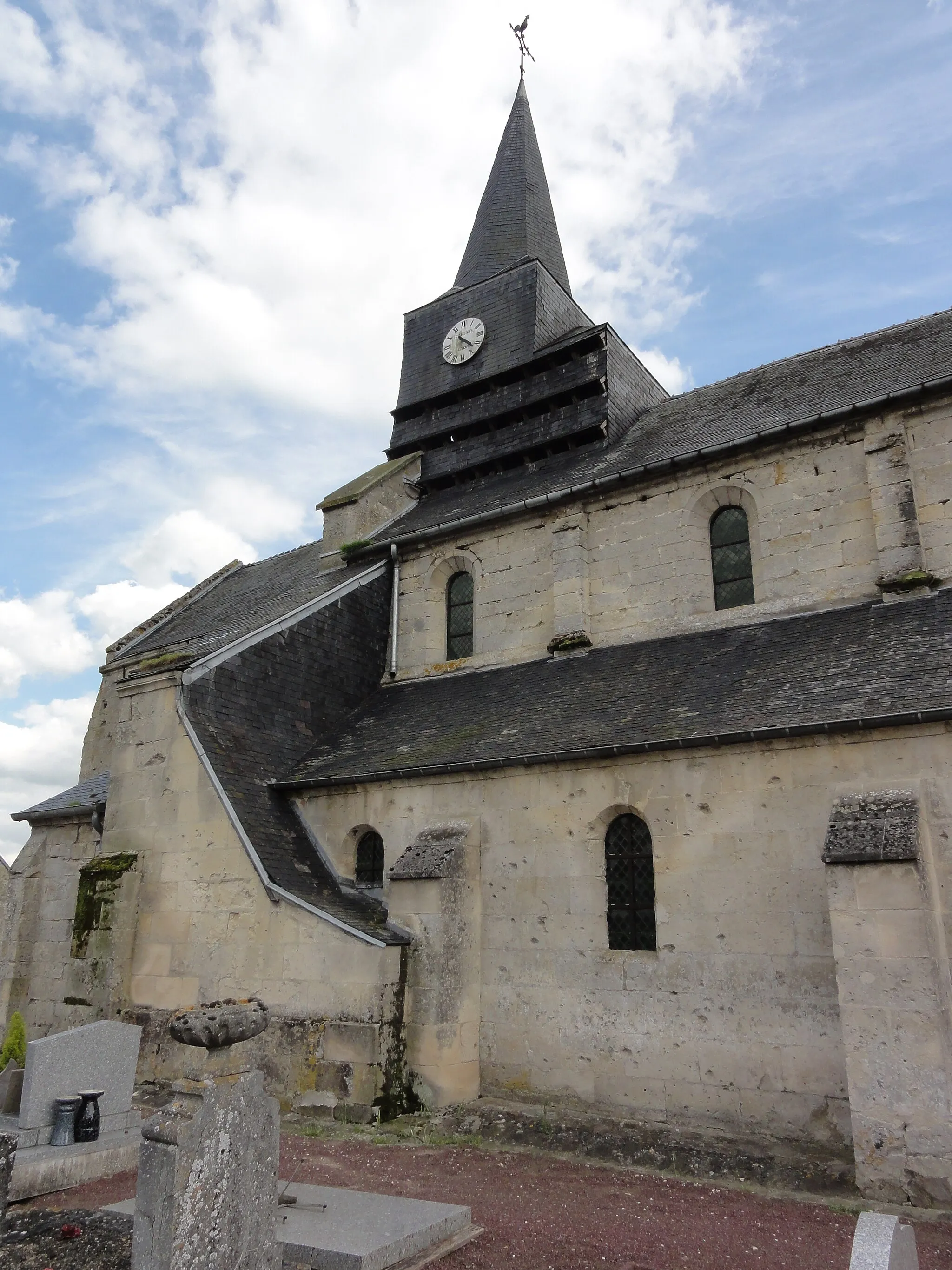 Photo showing: Étouvelles (Aisne) Église Saint-Martin