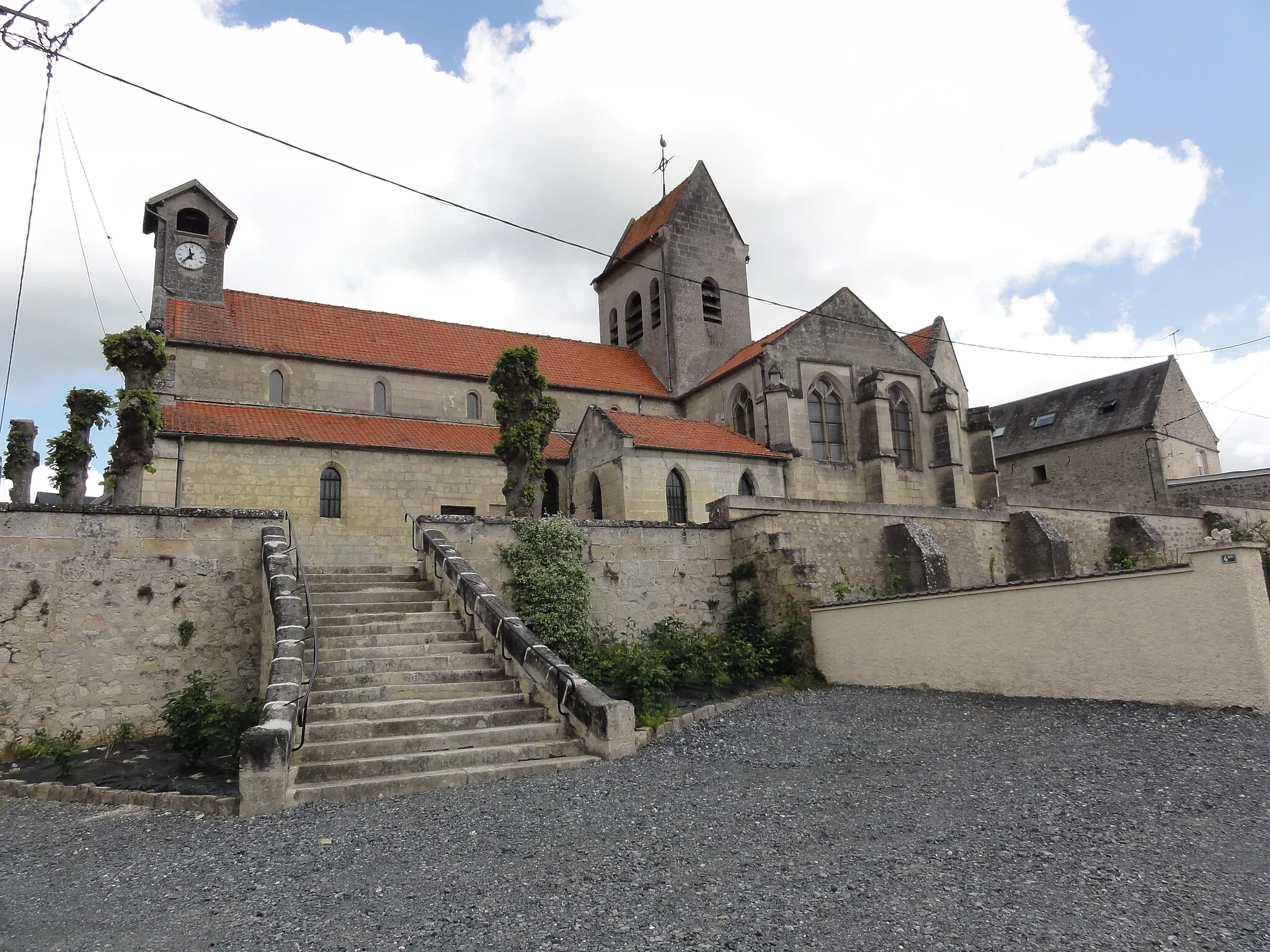 Photo showing: Faucoucourt (Aisne) église