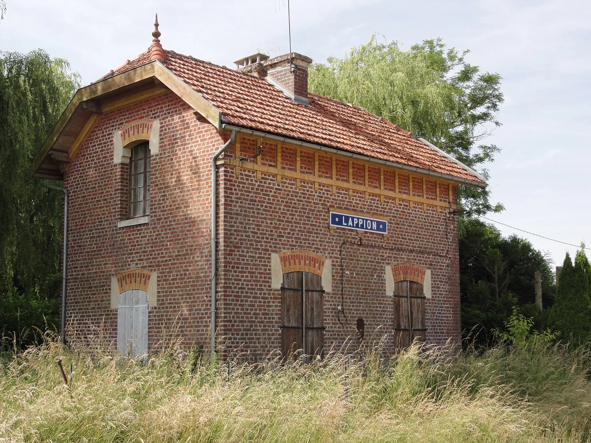 Photo showing: Lappion (Aisne) ancienne gare