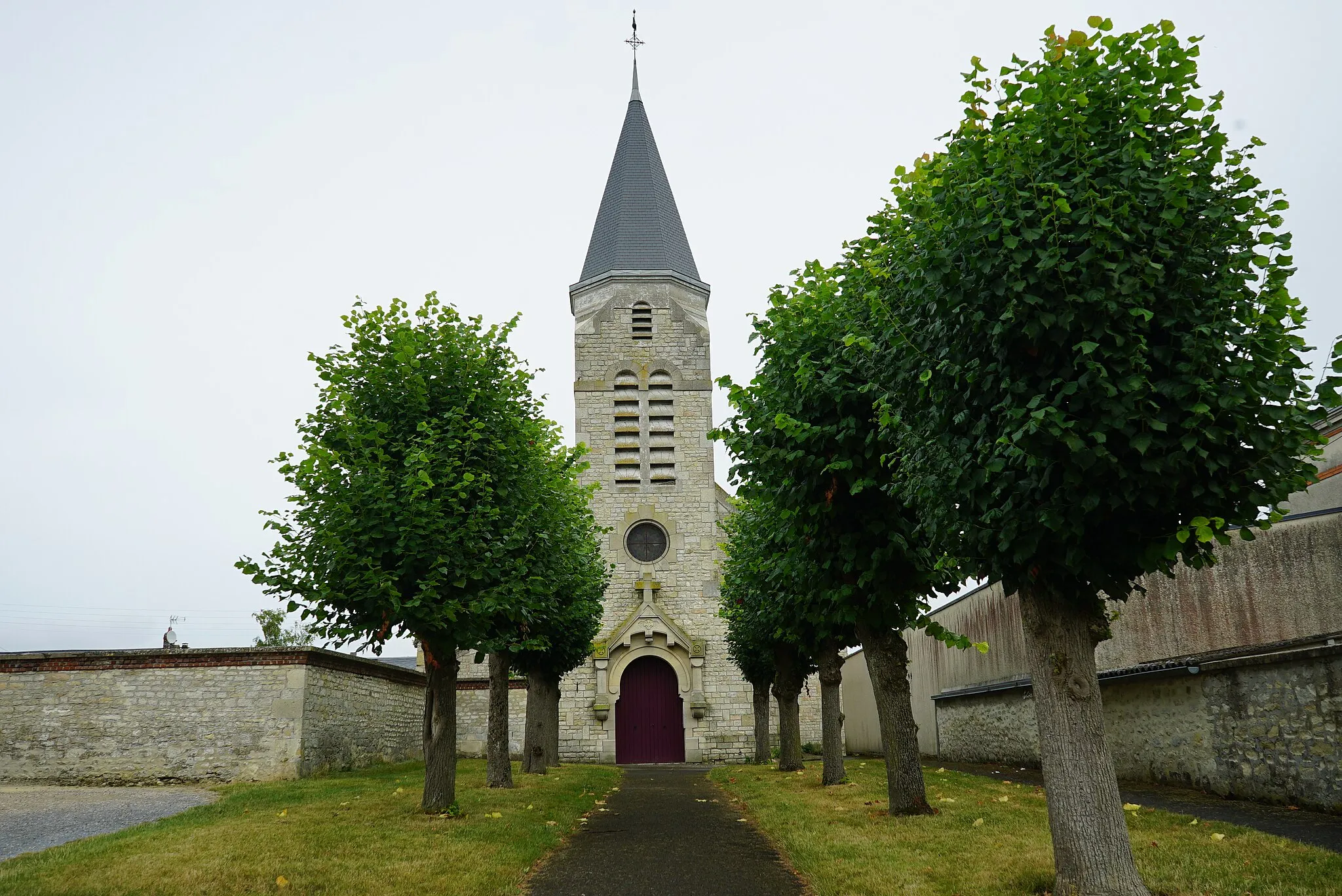 Photo showing: l'église paroissiale.