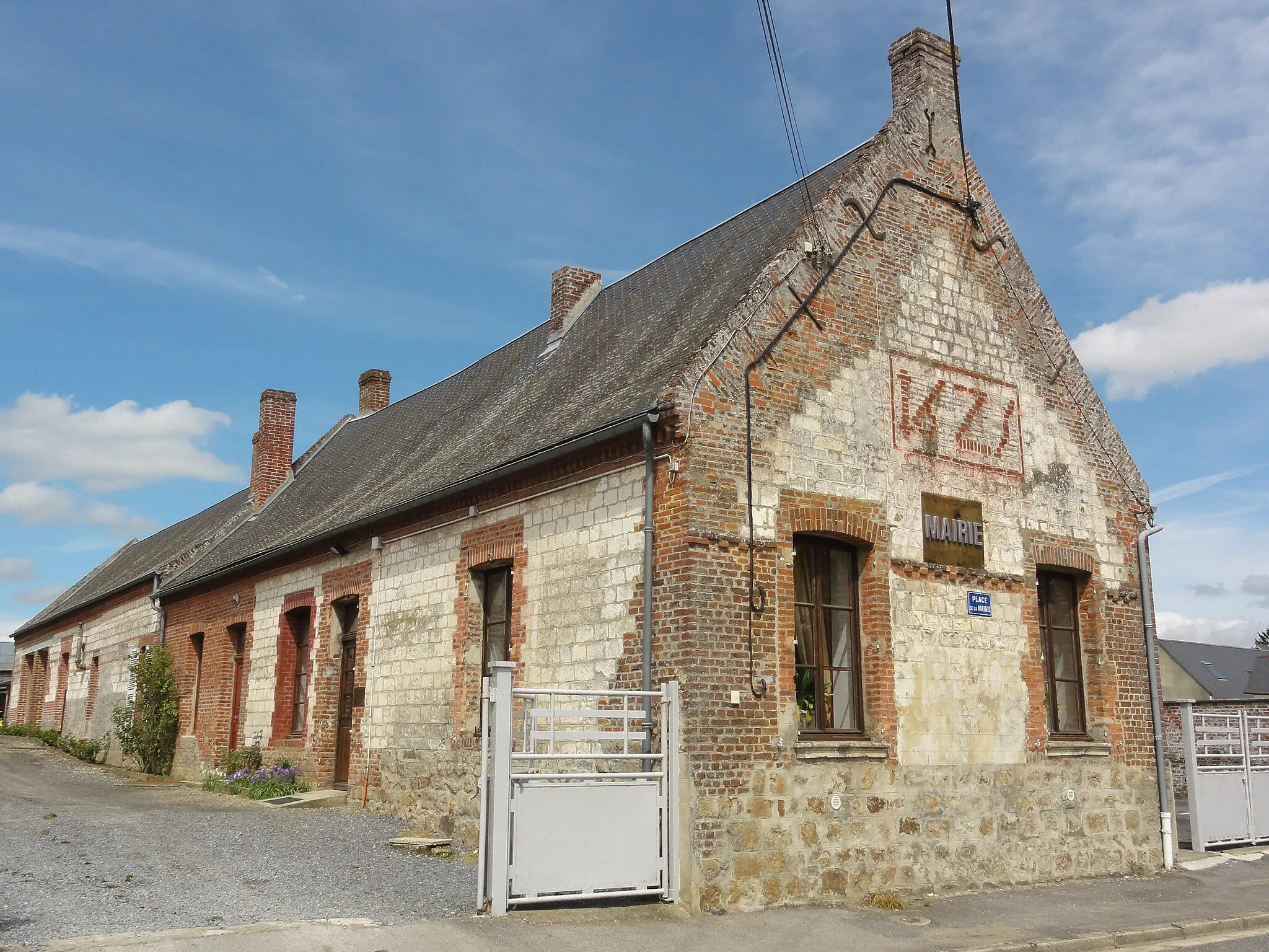 Photo showing: Mesbrecourt-Richecourt (Aisne) mairie