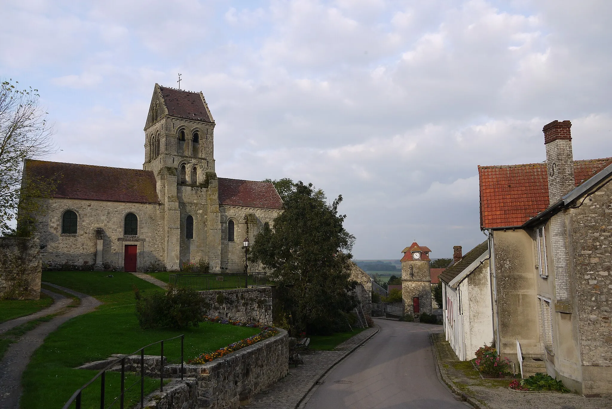 Photo showing: Église Sainte-Geneviève de Marizy-Sainte-Geneviève