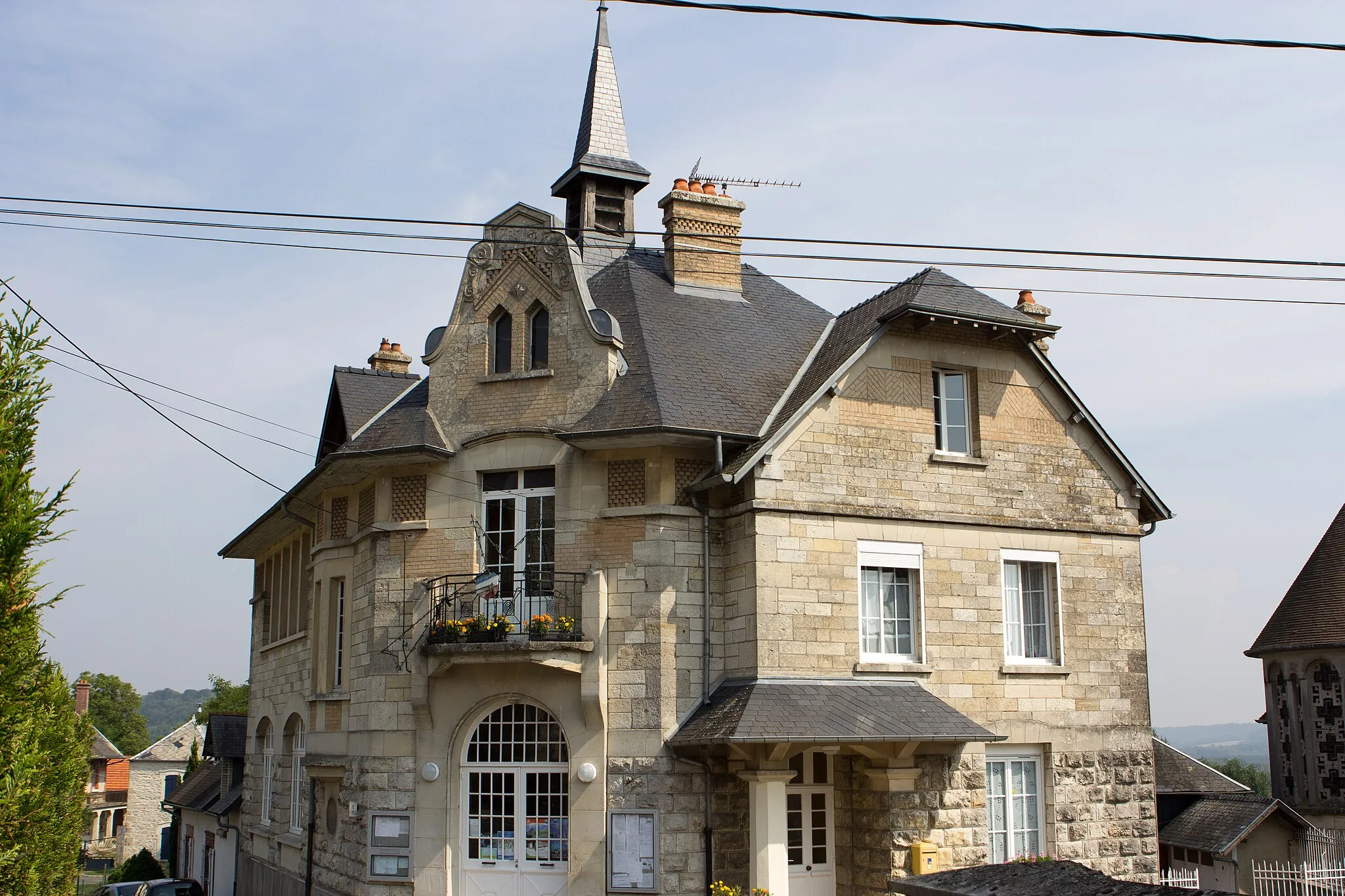 Photo showing: Mairie de Martigny-Courpierre, Martigny-Courpierre, Aisne, France