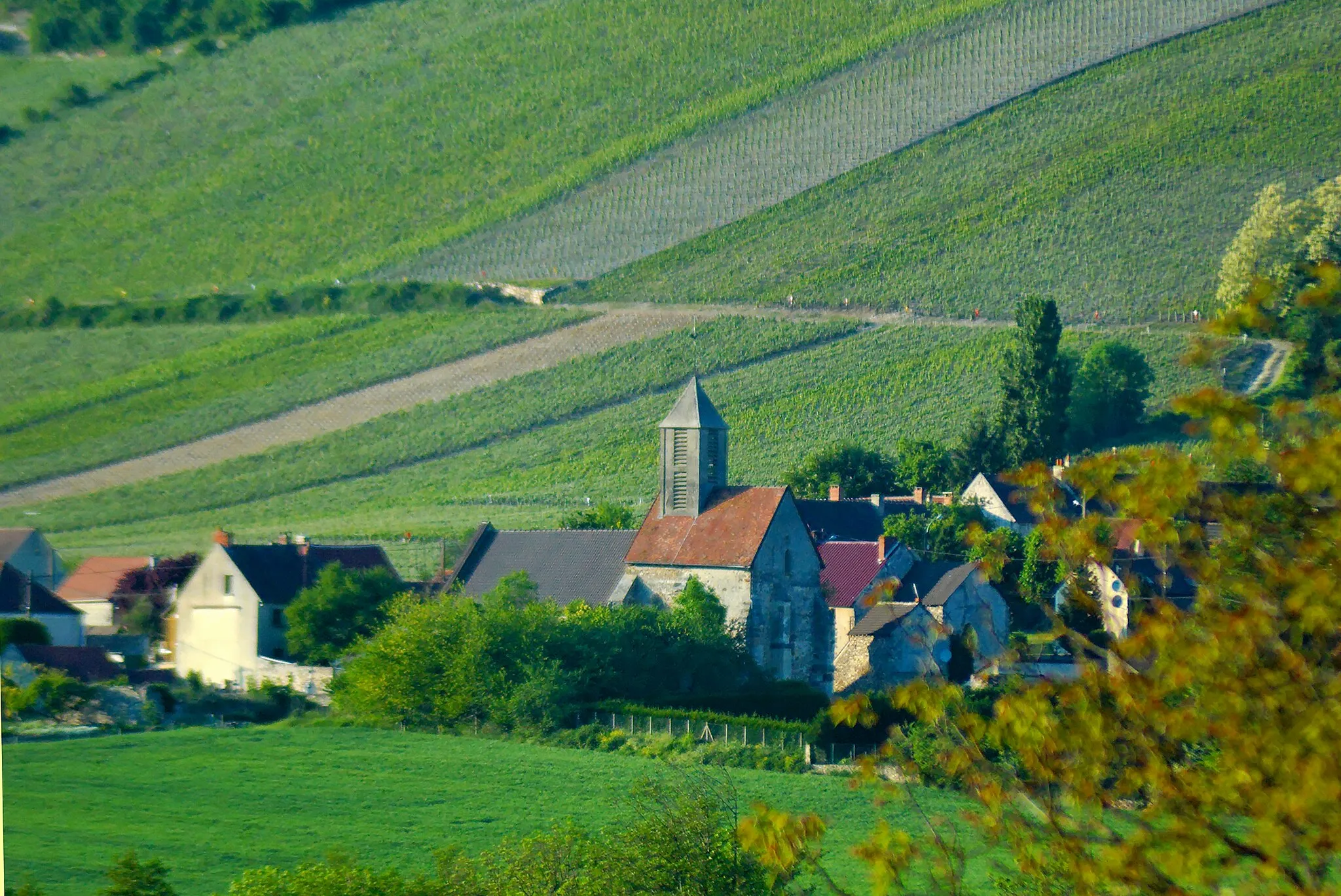 Photo showing: Le village de Monthurel.