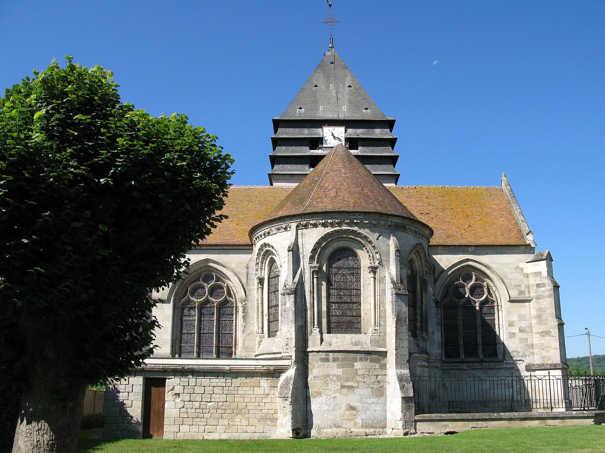 Photo showing: Morsain (Aisne, France) -
L'église.
.