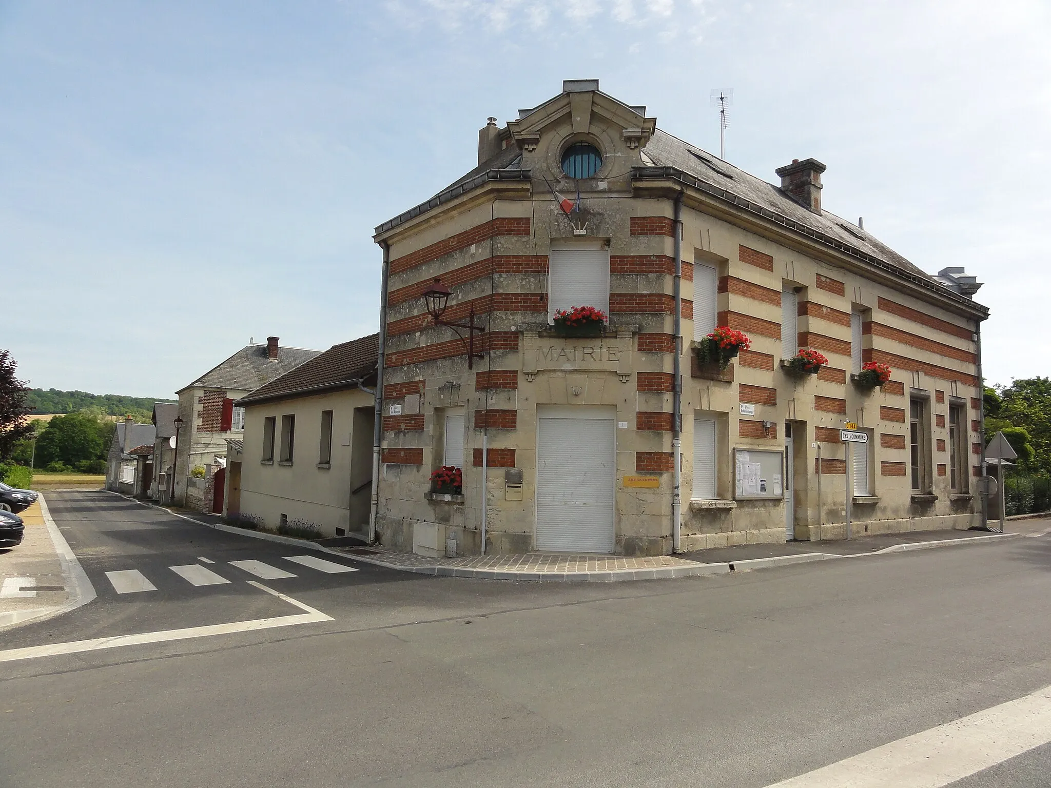 Photo showing: Presles-et-Boves (Aisne) mairie