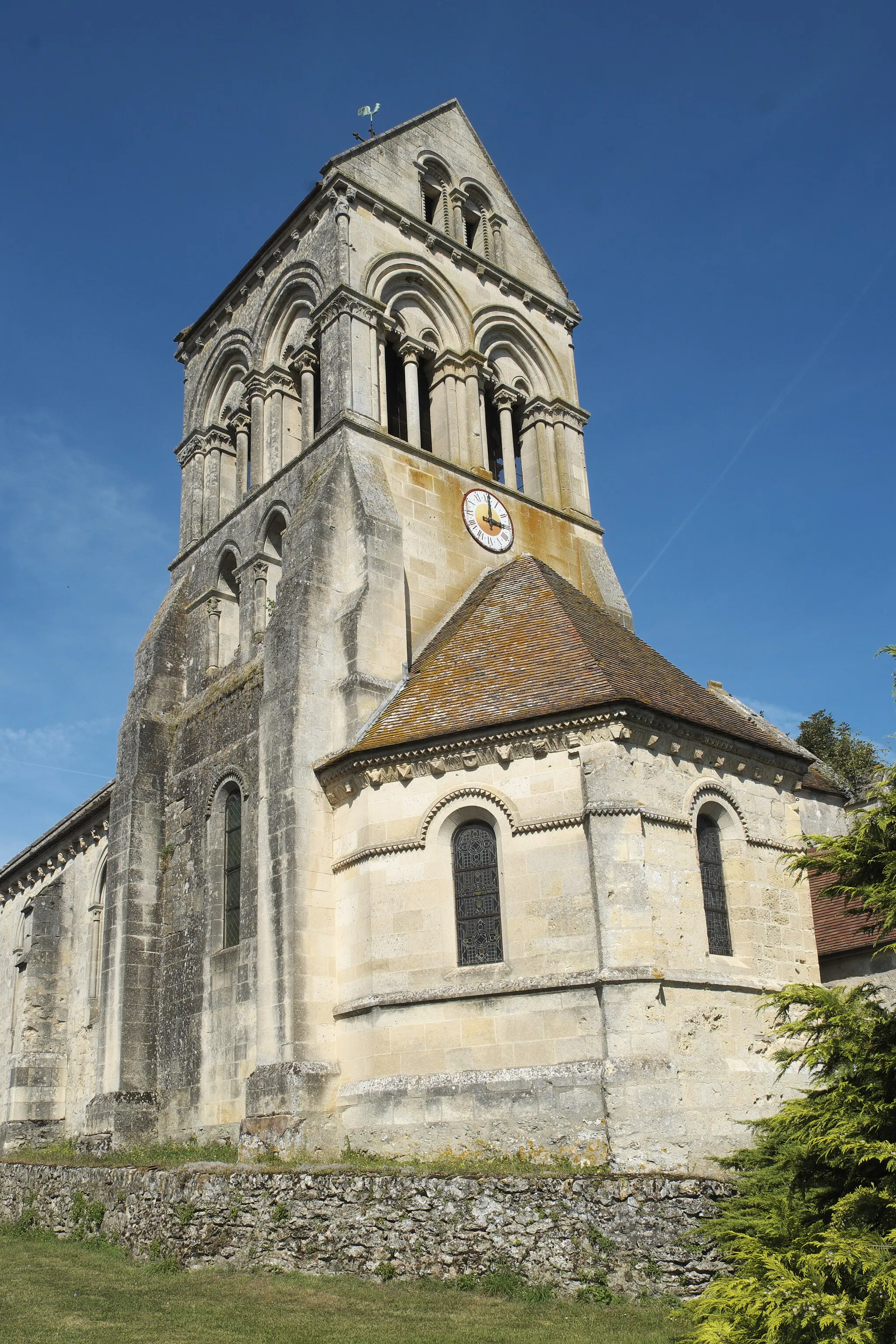 Photo showing: Kirche Saint-Barthélémy in Torcy-en-Valois im Département Aisne in der Region Hauts-de-France/Frankreich