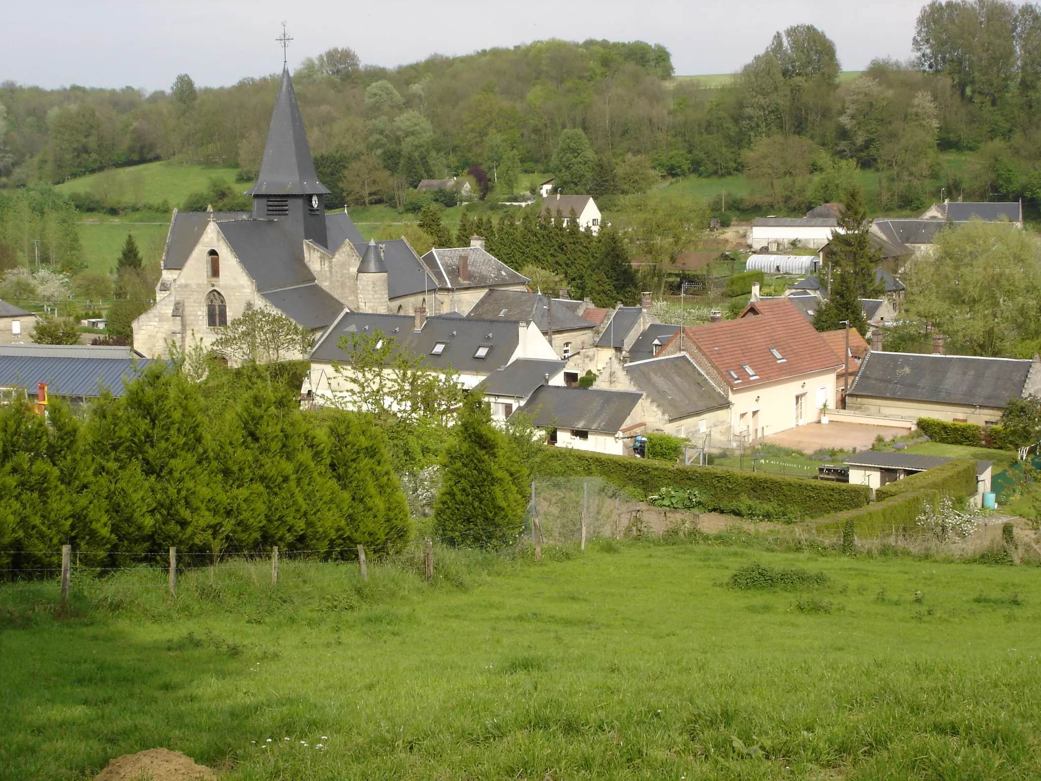 Photo showing: Selens (Aisne) - Vue générale