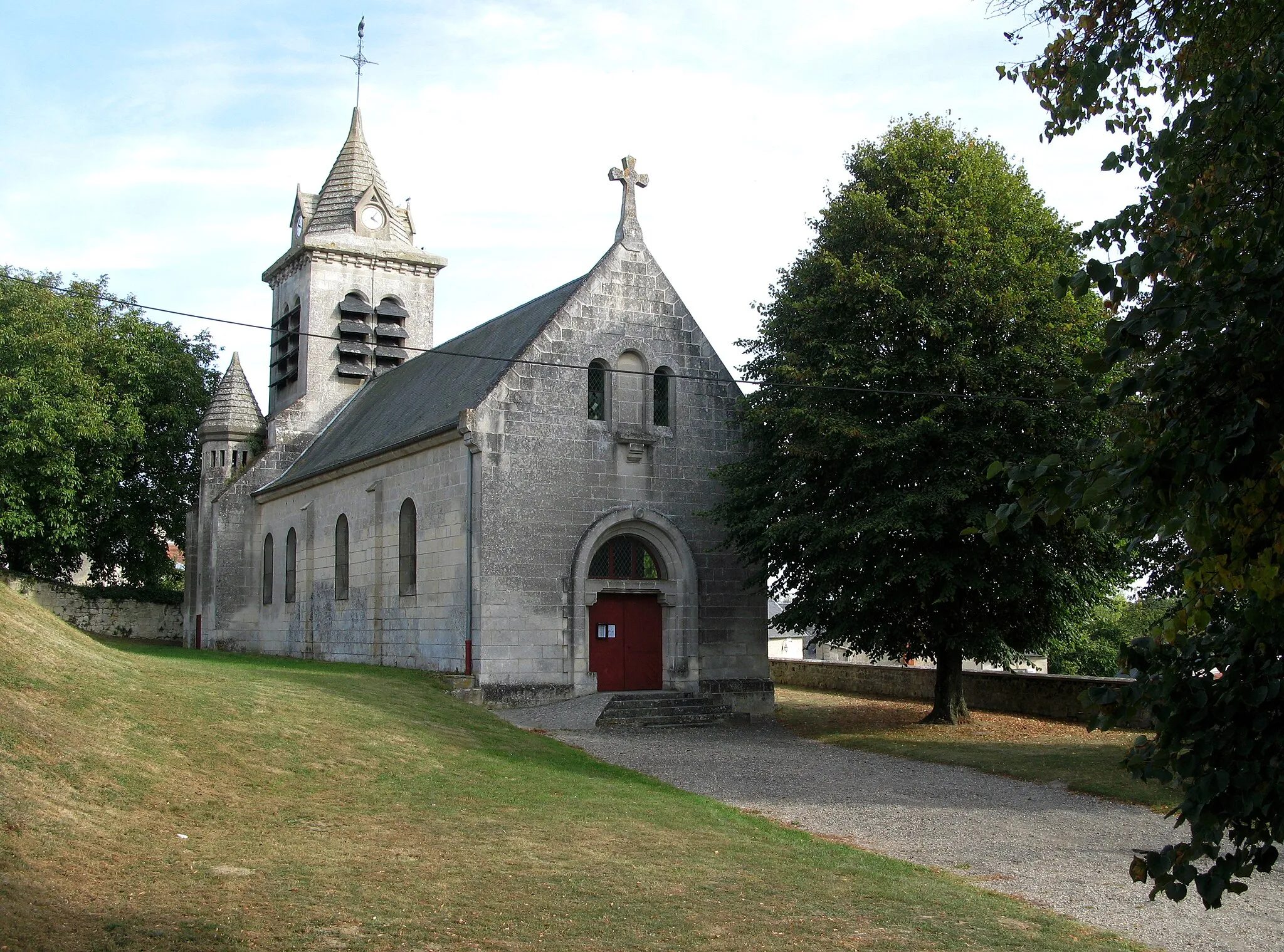 Photo showing: Tartiers (Aisne, France) -
L'église..
.