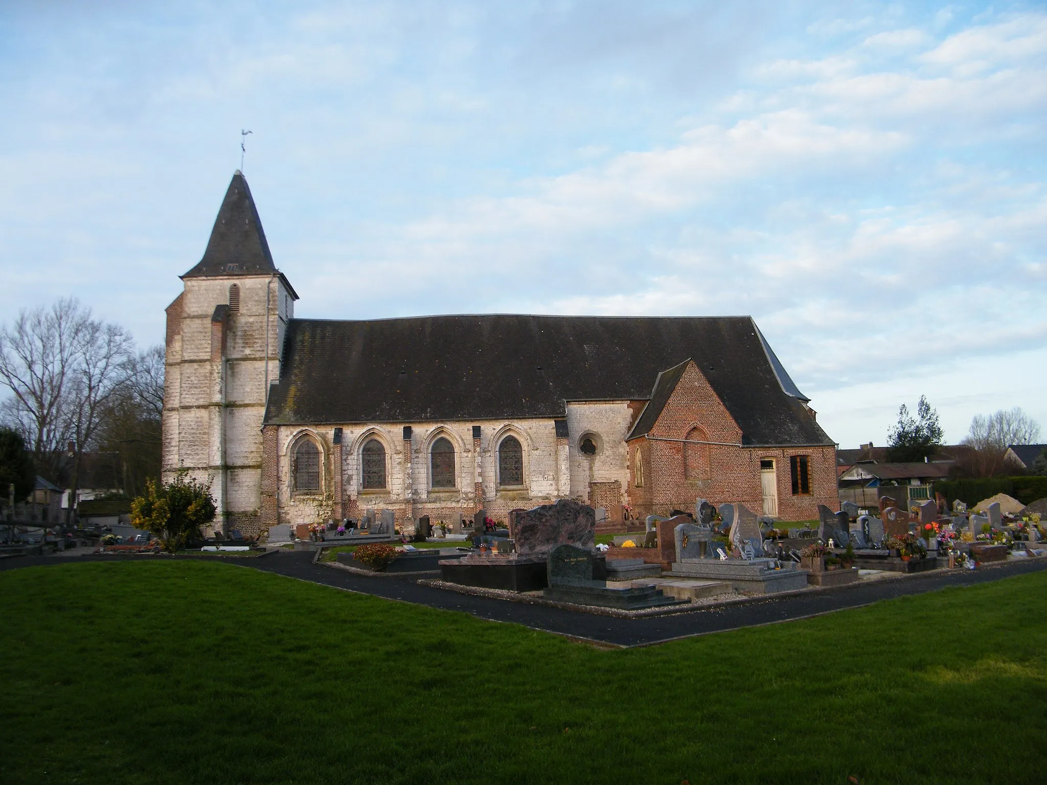 Photo showing: Église Notre-Dame-de-l'Assomption de Bourseville (Somme-France).