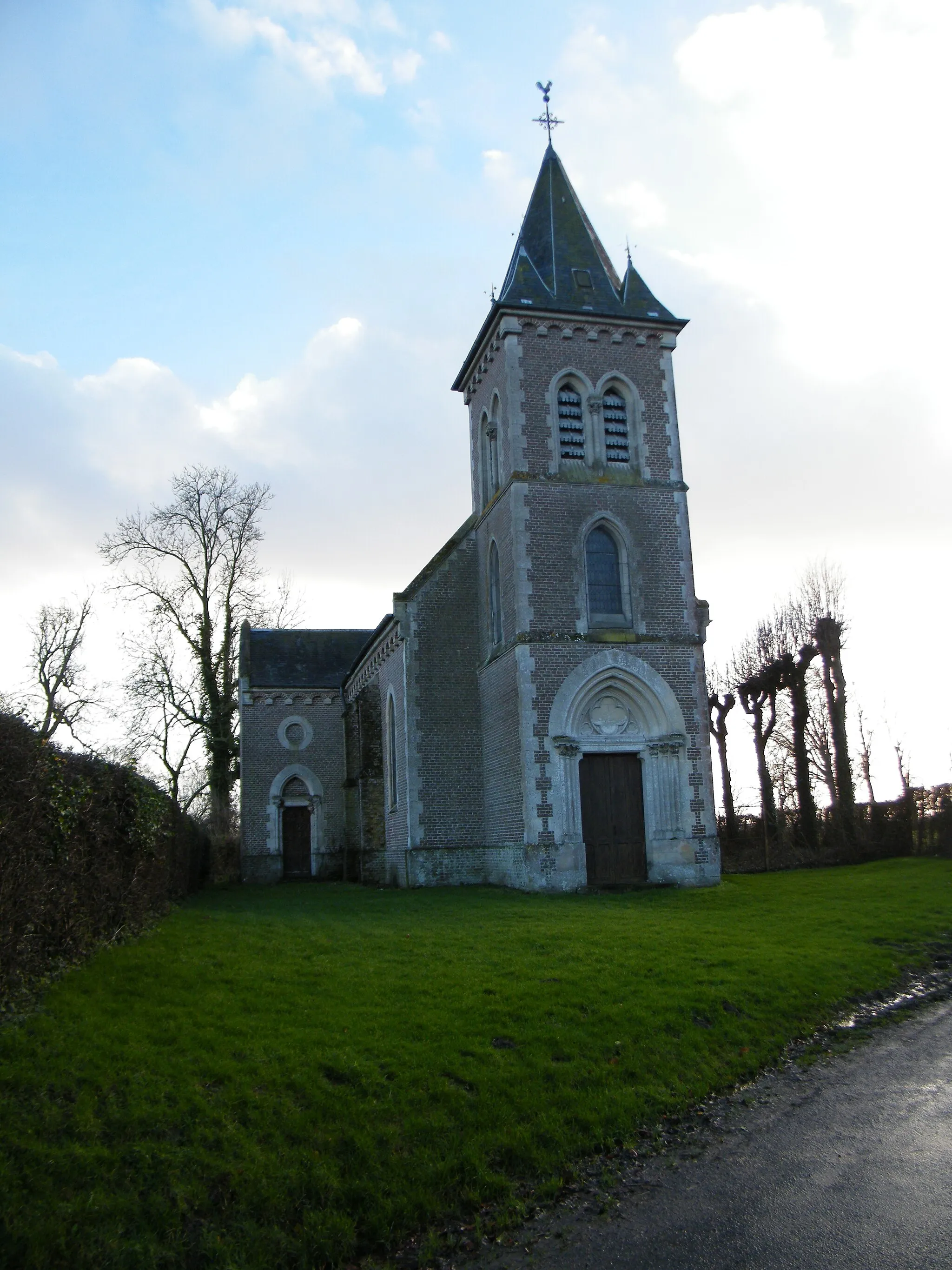 Photo showing: Chapelle de Saucourt, Nibas, Somme, France.