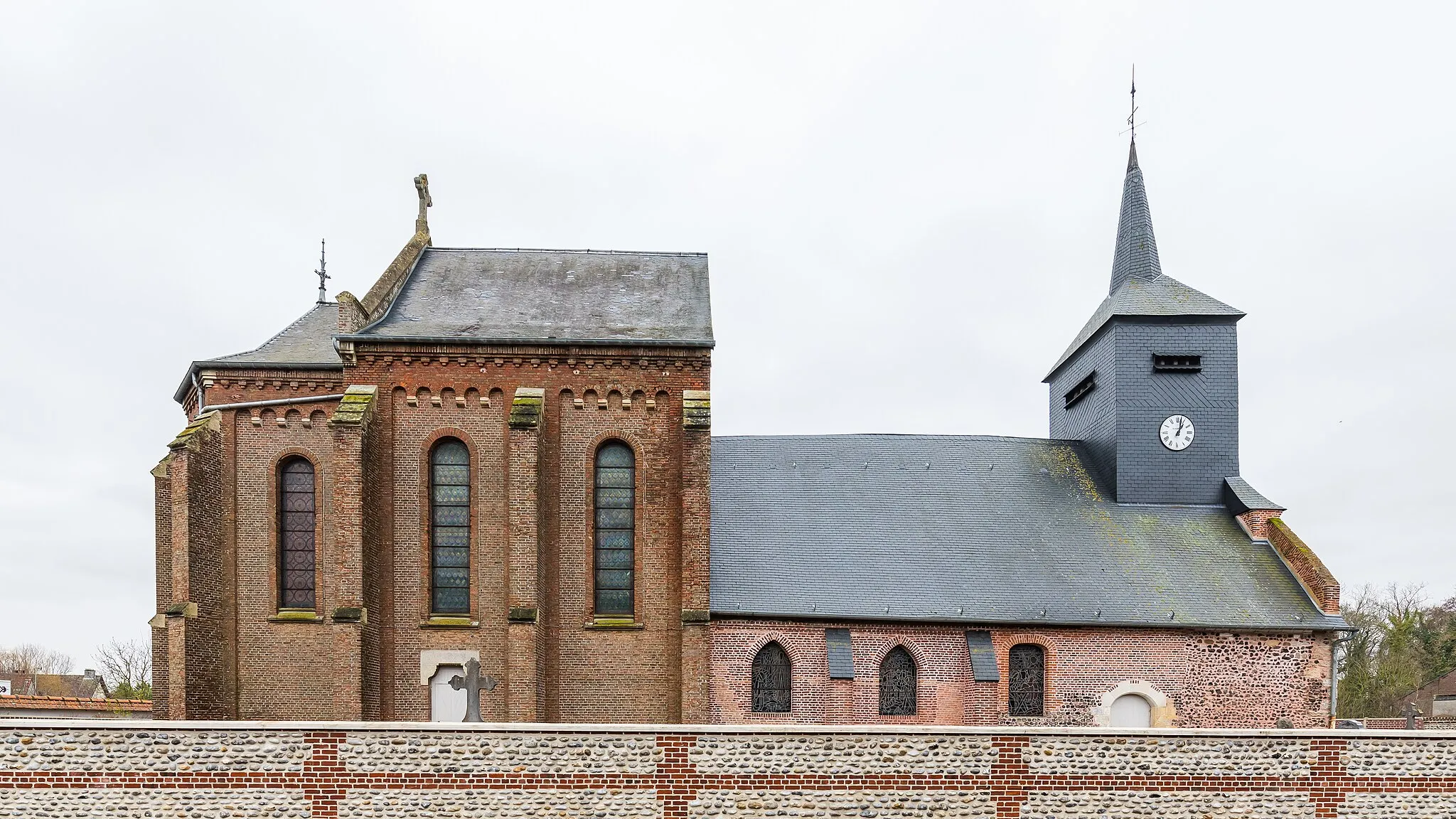 Photo showing: Eglise de la Nativité de la Sainte-Vierge de Lanchères