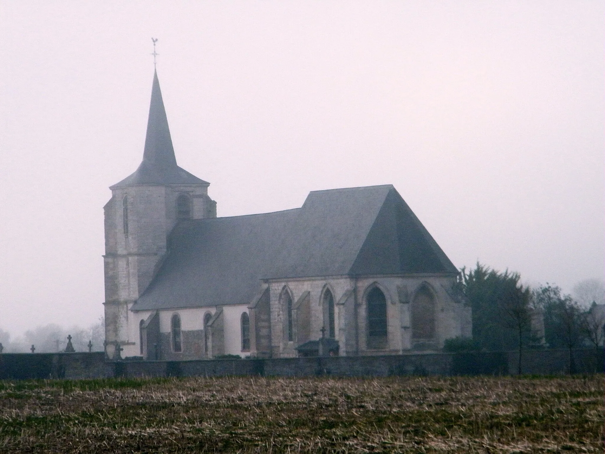 Photo showing: Pendé, Somme, France, église Saint-Martin vue du nord.