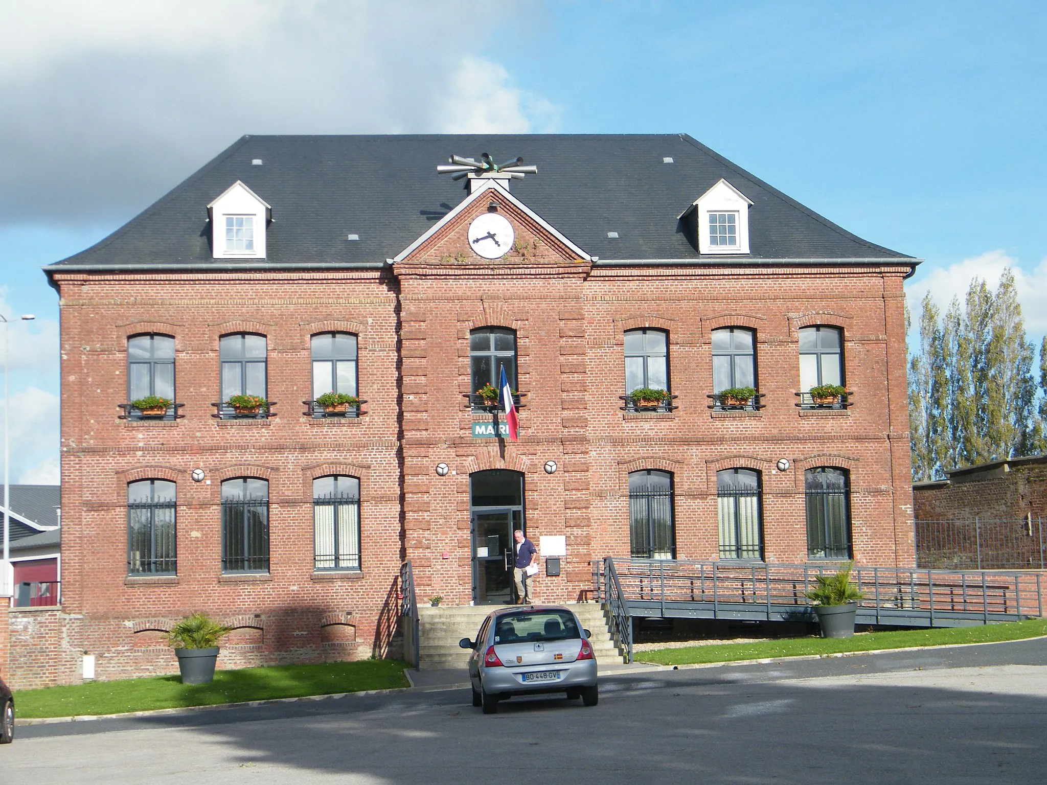 Photo showing: Woincourt, Somme, Fr, mairie.