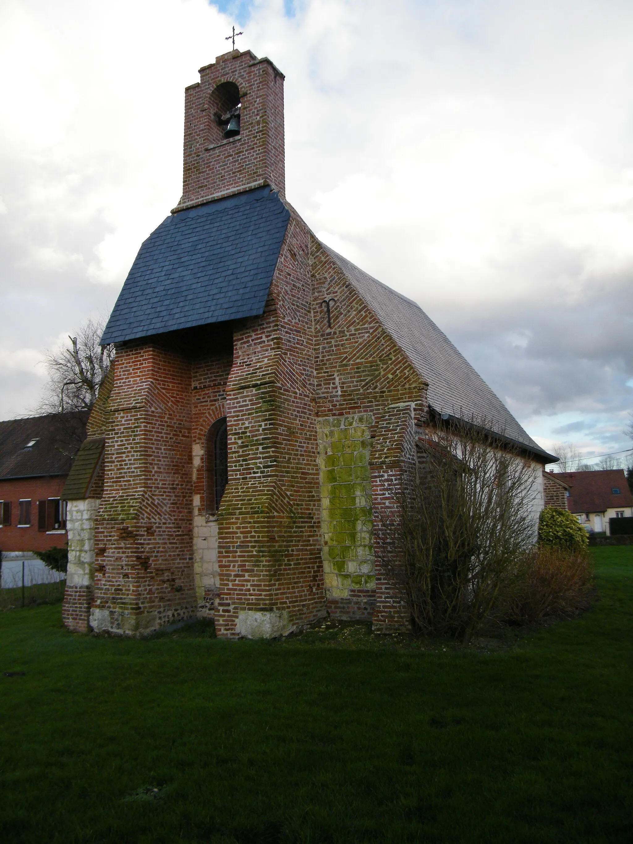 Photo showing: La chapelle d'Hocquelus, à campenard.