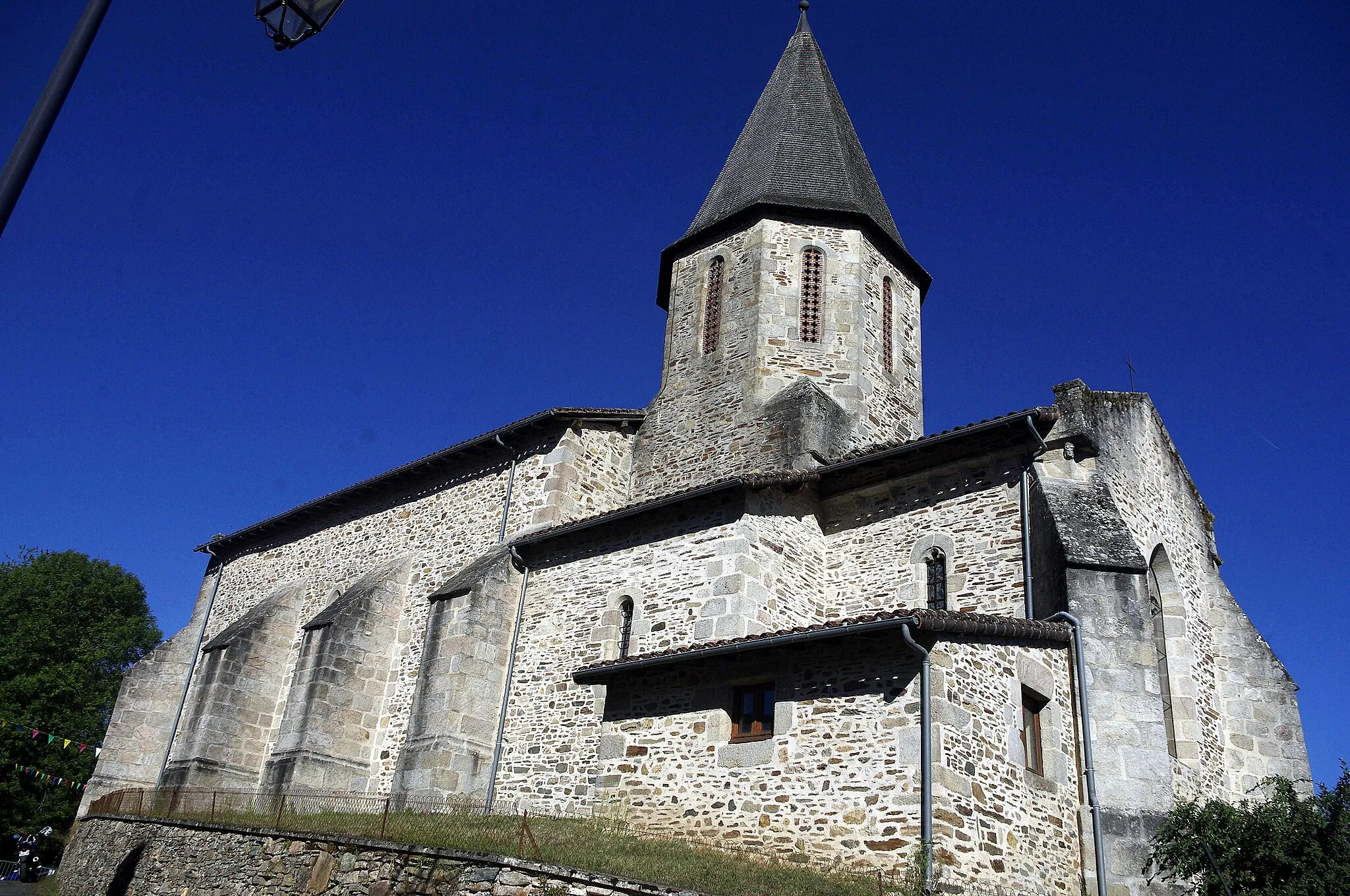 Photo showing: Pageas, l'église, Haute-Vienne, France.