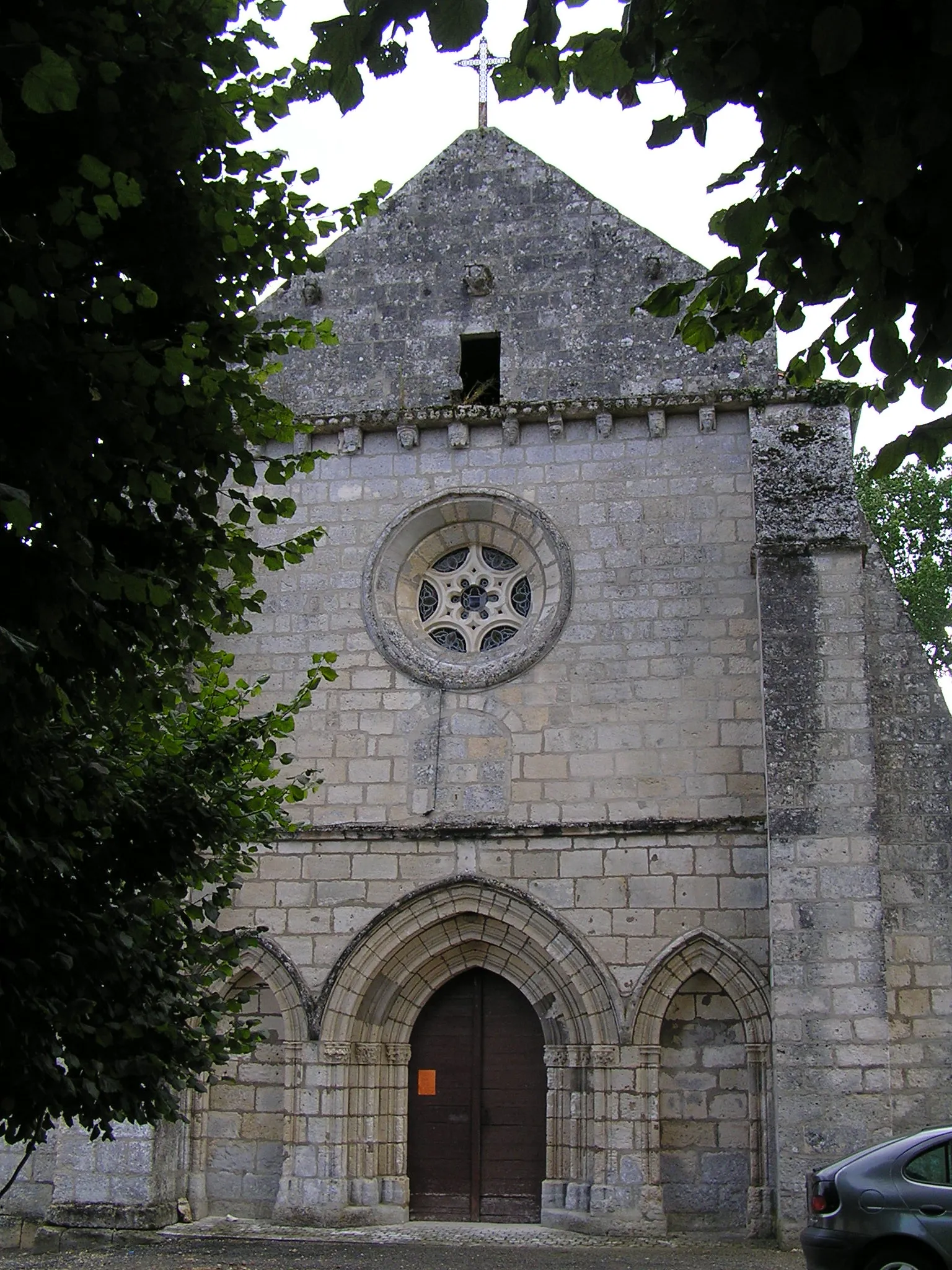 Photo showing: église d'Angeac-Charente, Charente, France