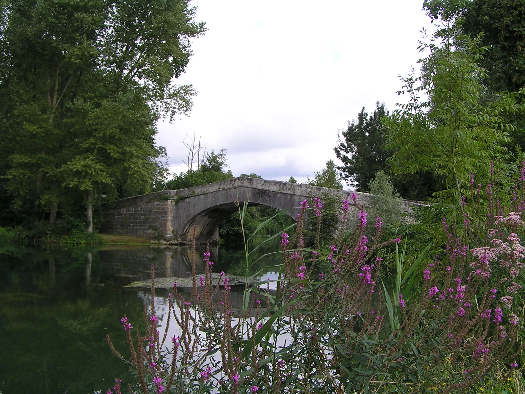 Photo showing: un des ponts à  d'Angeac-Charente