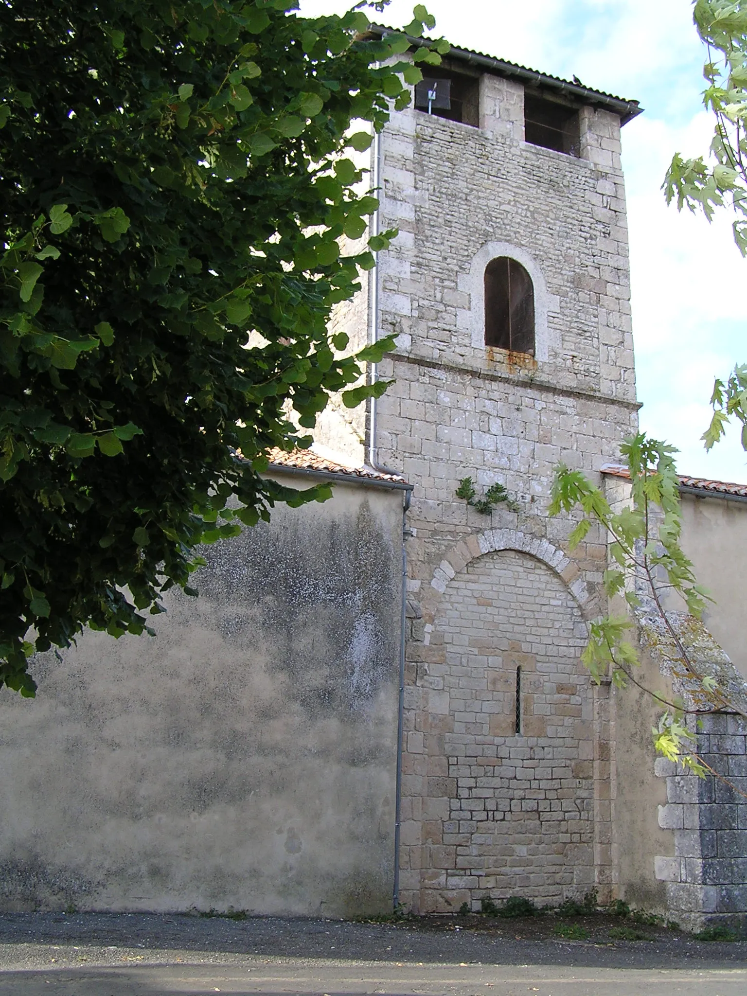Photo showing: église de Jauldes, Charente, France