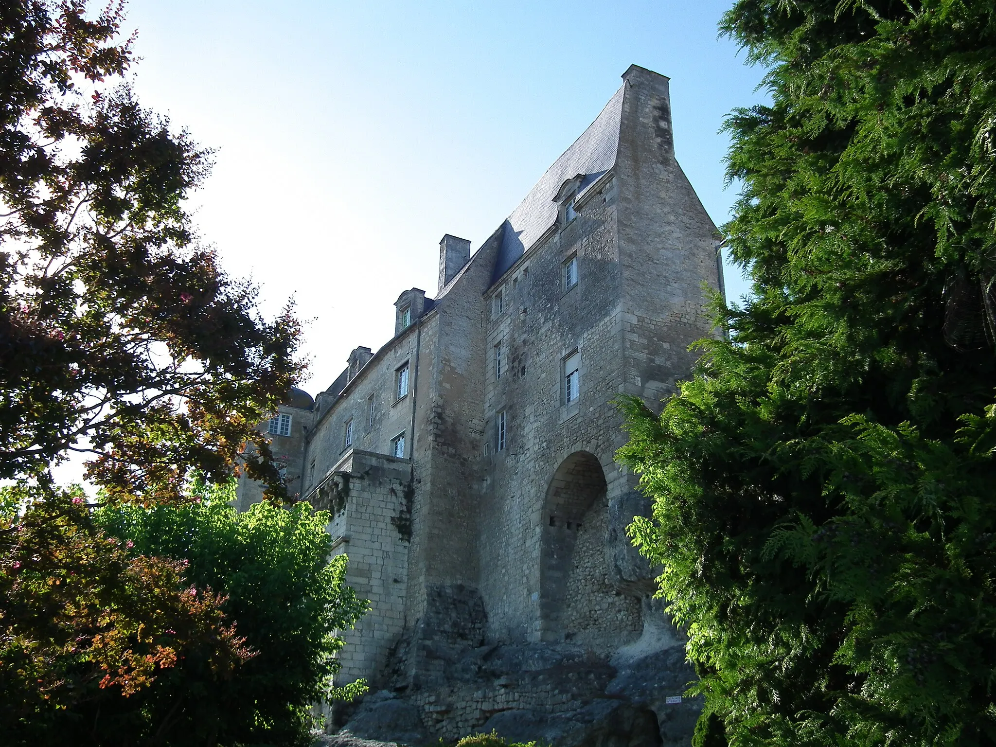 Photo showing: Le château de Pons