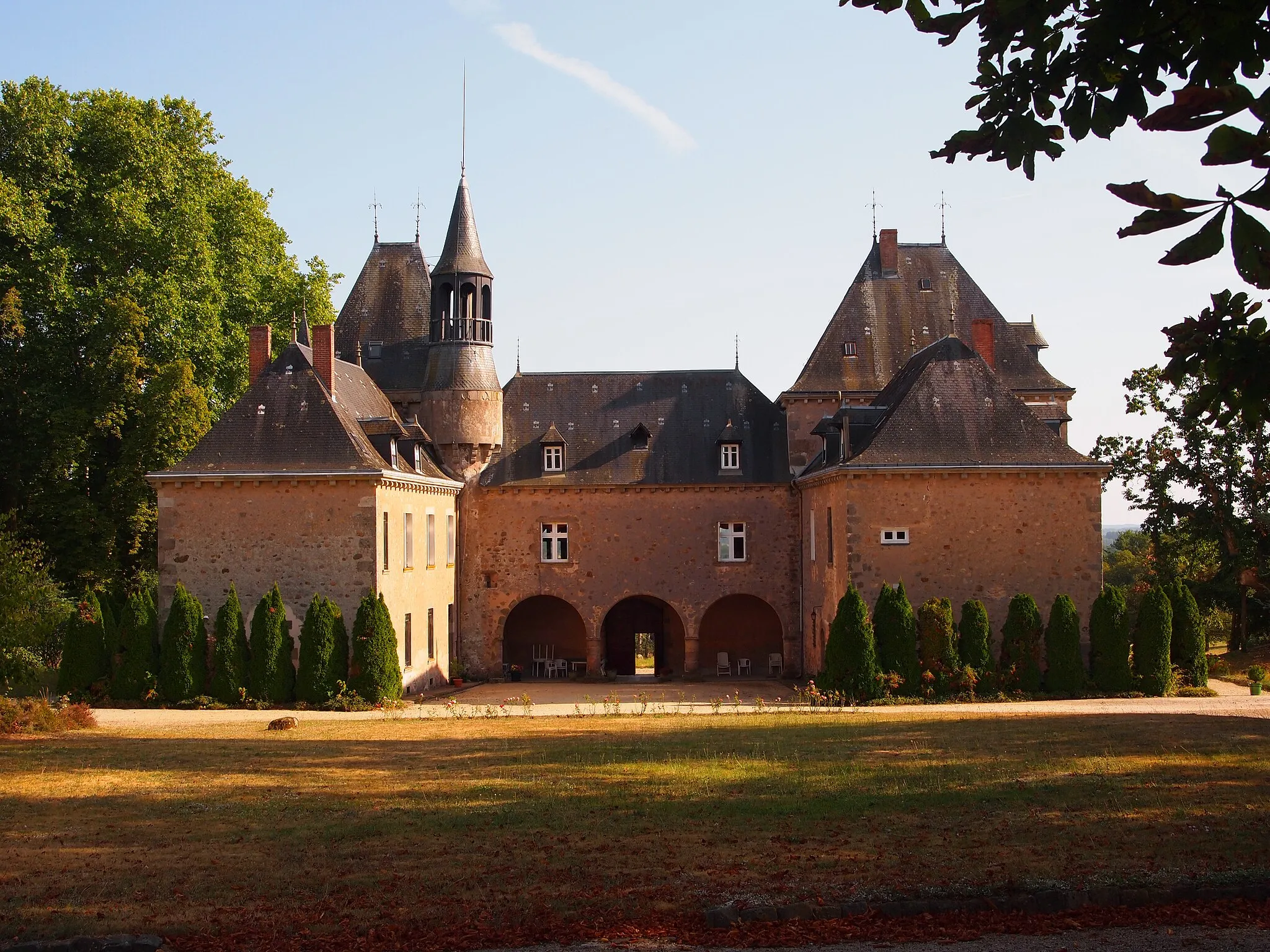Photo showing: Château de Villevert, situé commune d'Esse en Charente (inscrit, 1988)