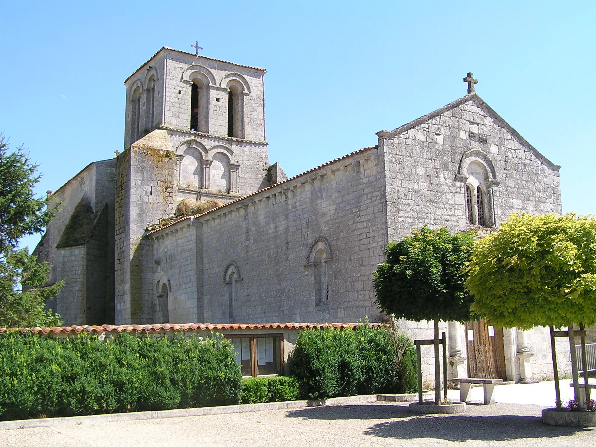 Photo showing: l'église de Courbillac, Charente, France