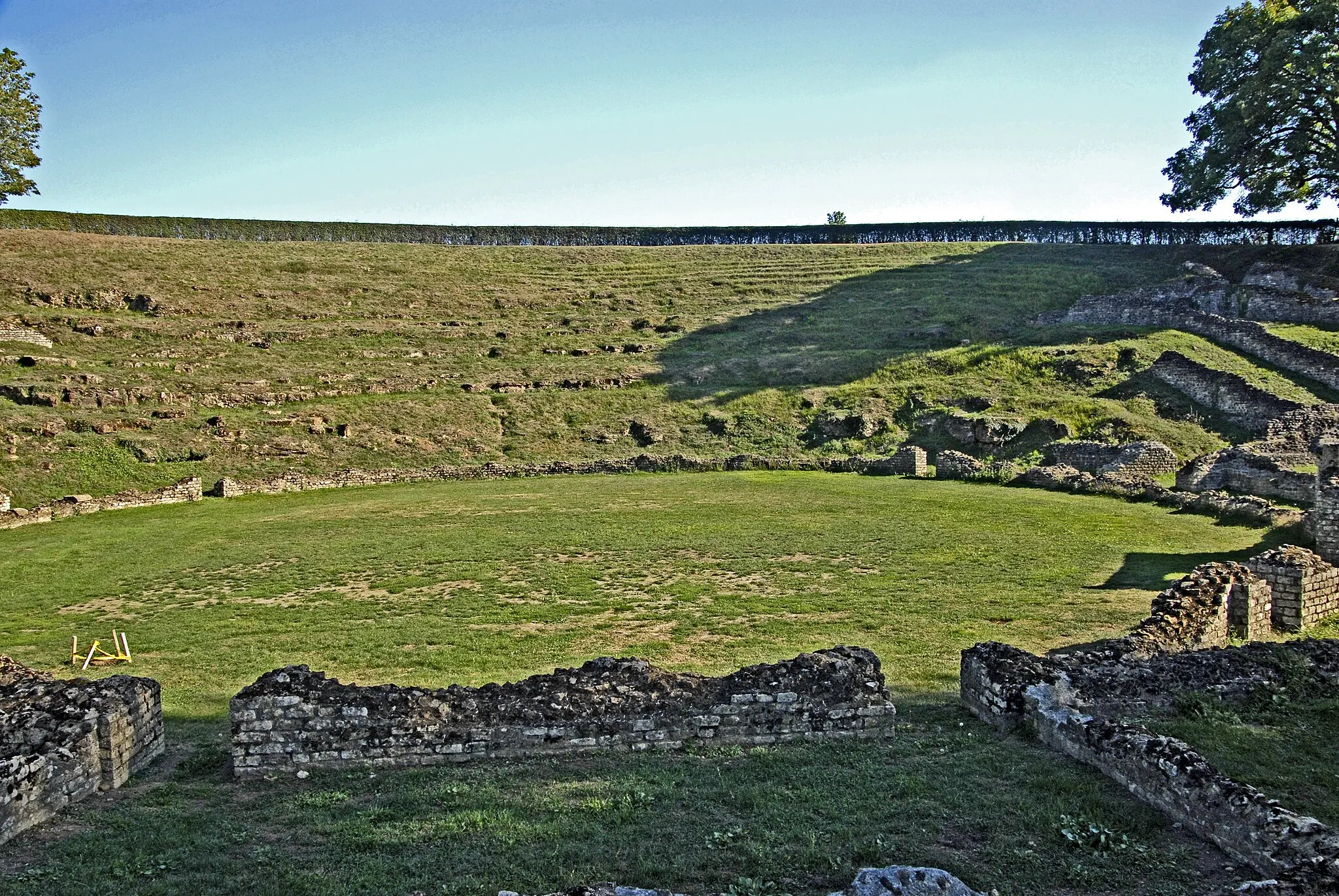 Photo showing: Ancient theater of Sanxay