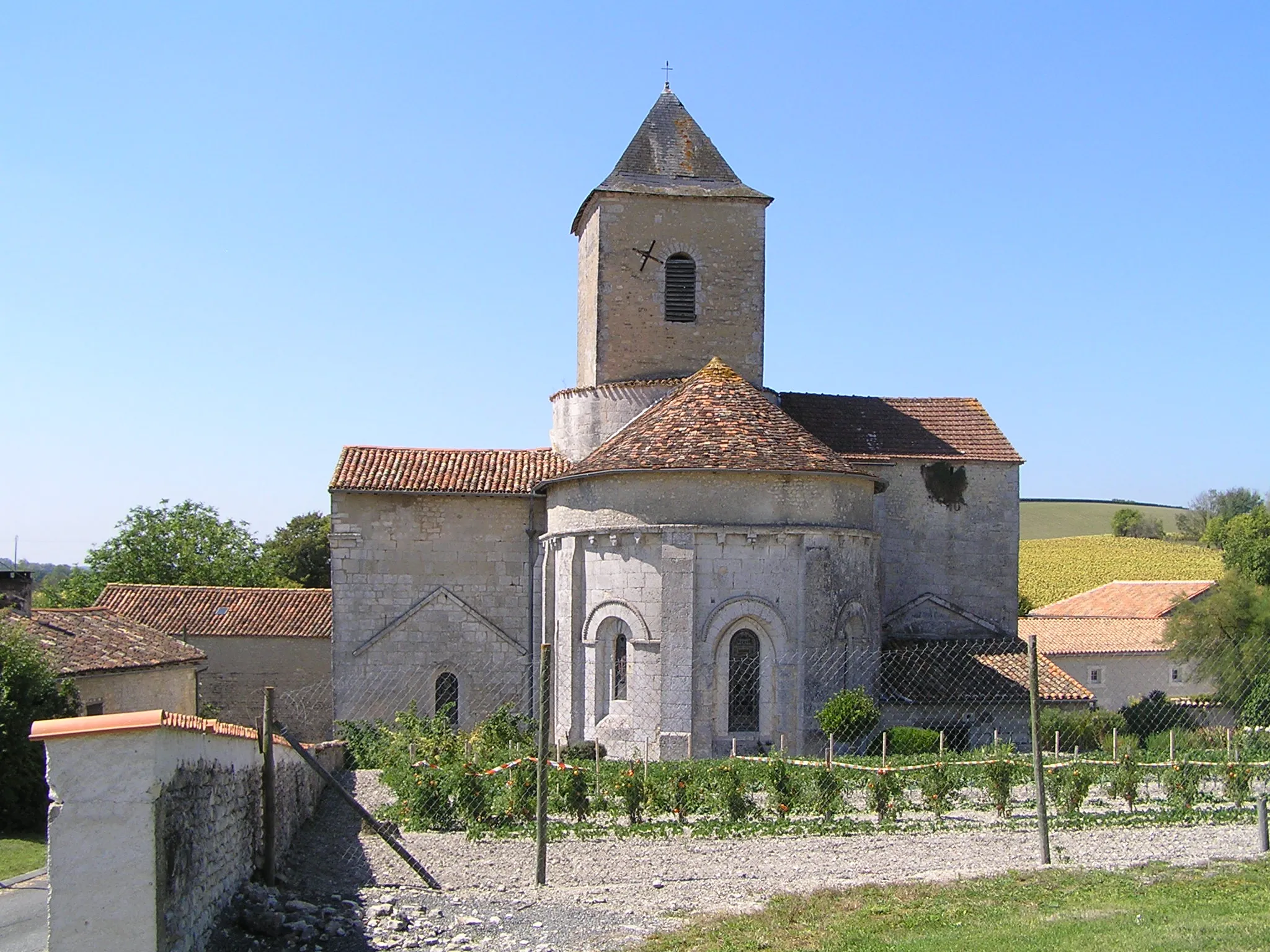 Photo showing: église de Mainfonds, Charente, France