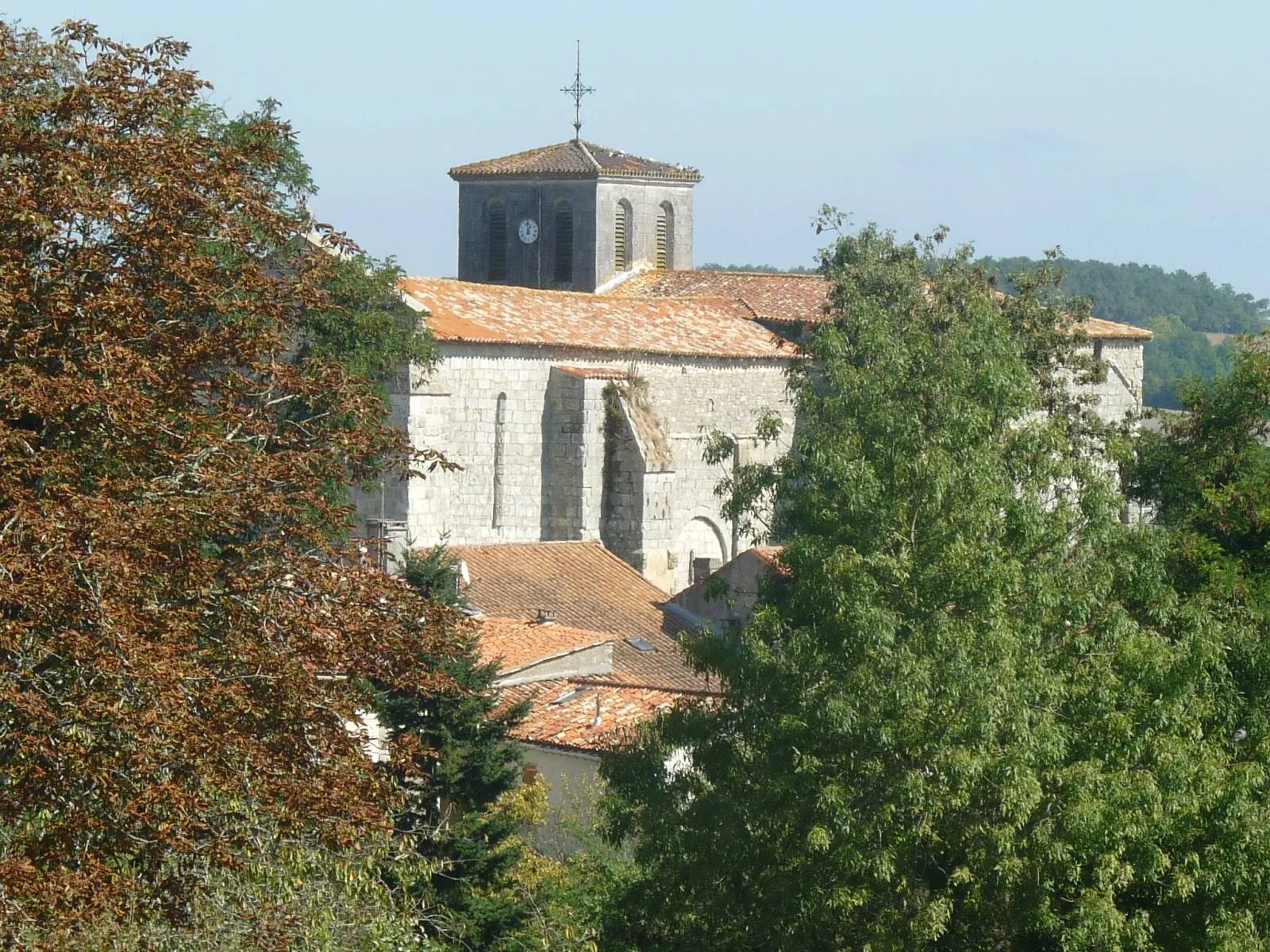 Photo showing: église de Brossac (16), France