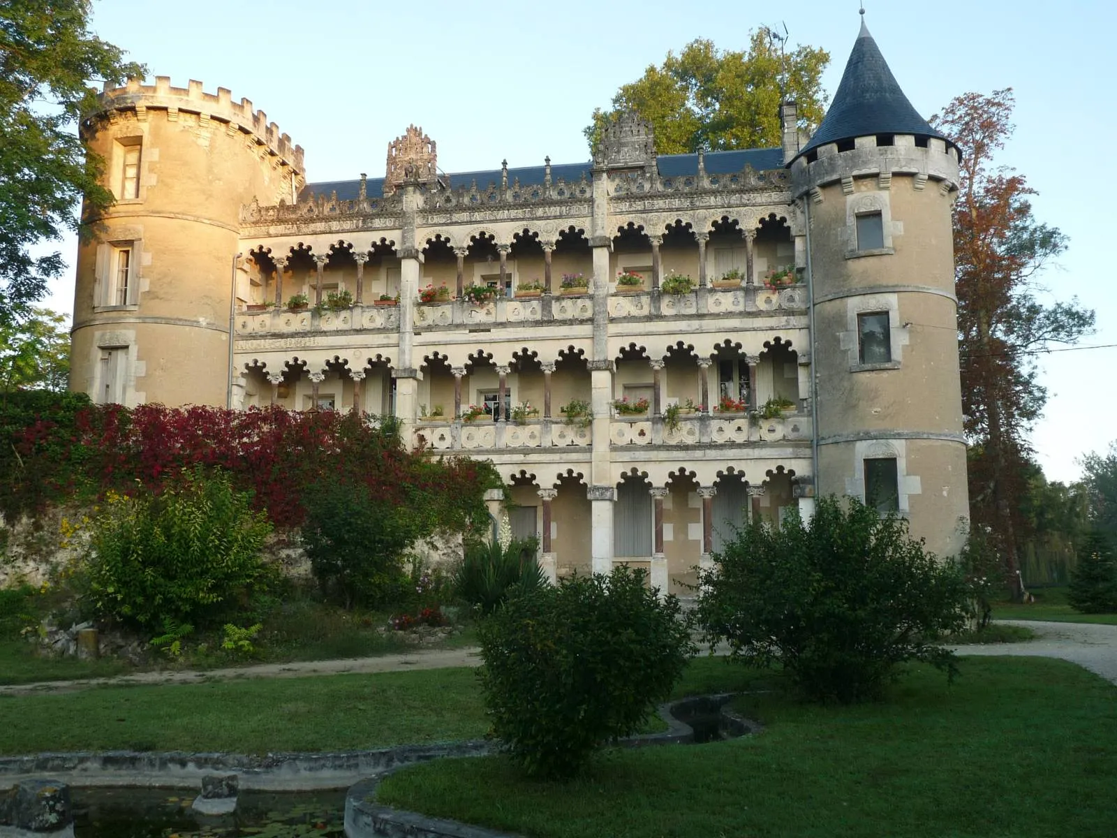 Photo showing: The manor of Jean Hippolyte Michon, Baignes-Ste-Radegonde, Charente, SW France