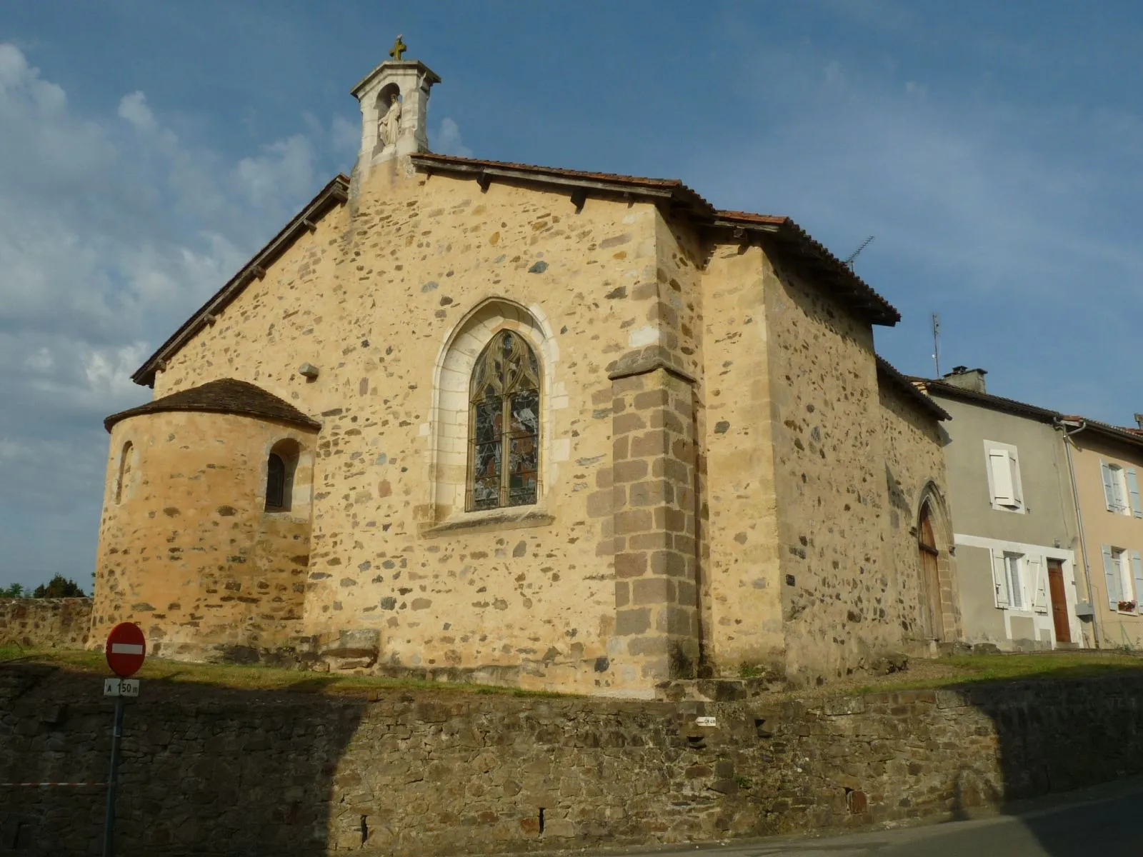 Photo showing: chapel at Ansac-sur-Vienne, Charente, SW France