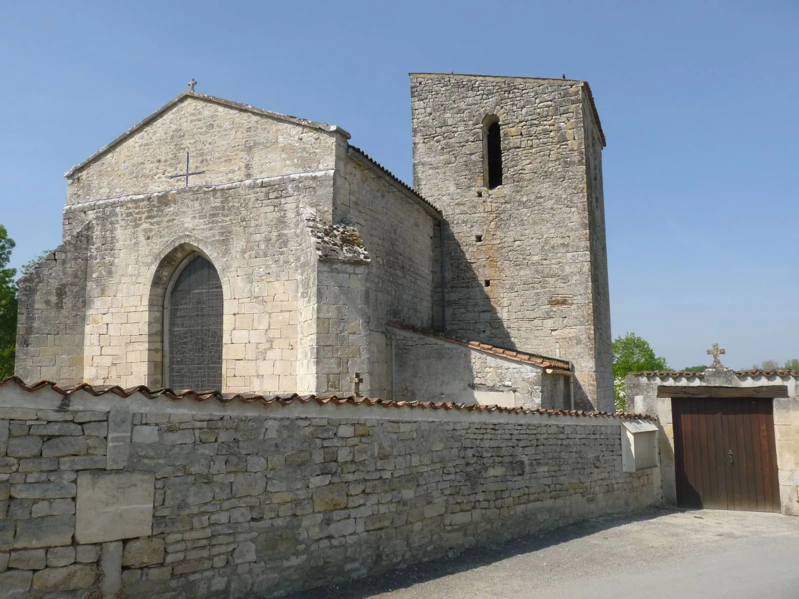 Photo showing: Eglise de Bréville, Charente, France