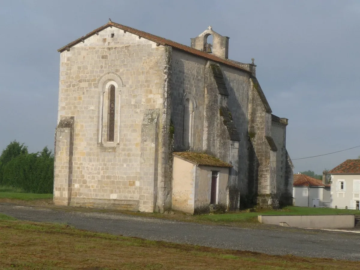 Photo showing: église du Tâtre, Charente, France