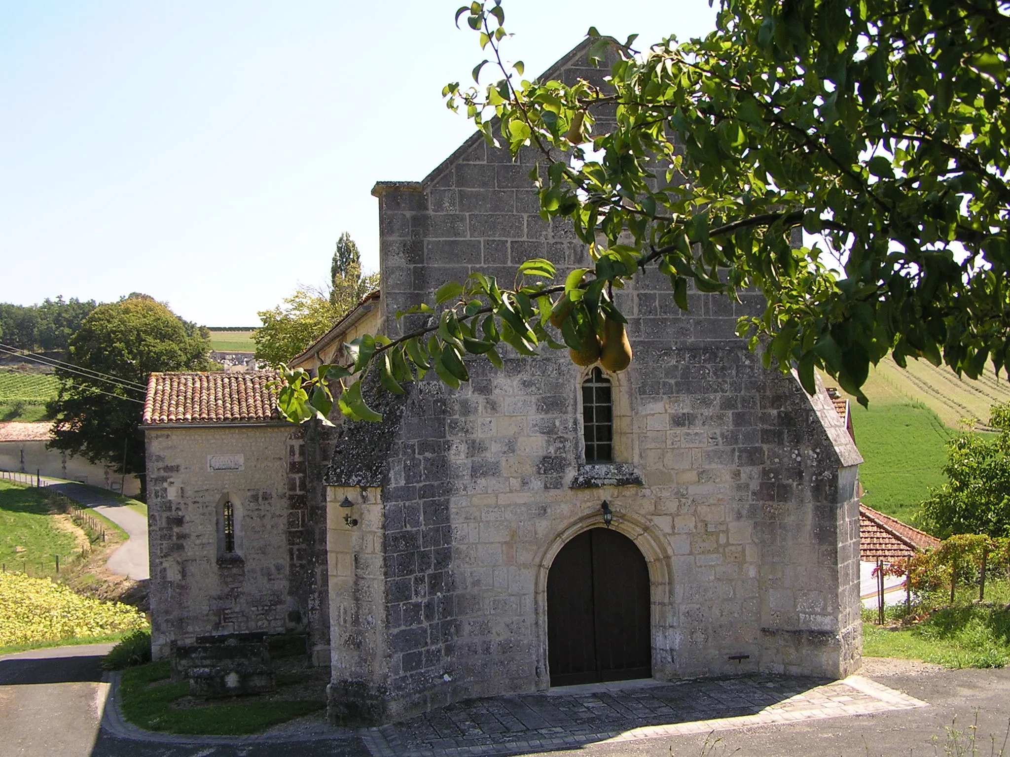Photo showing: église de  Nonaville, Charente, France