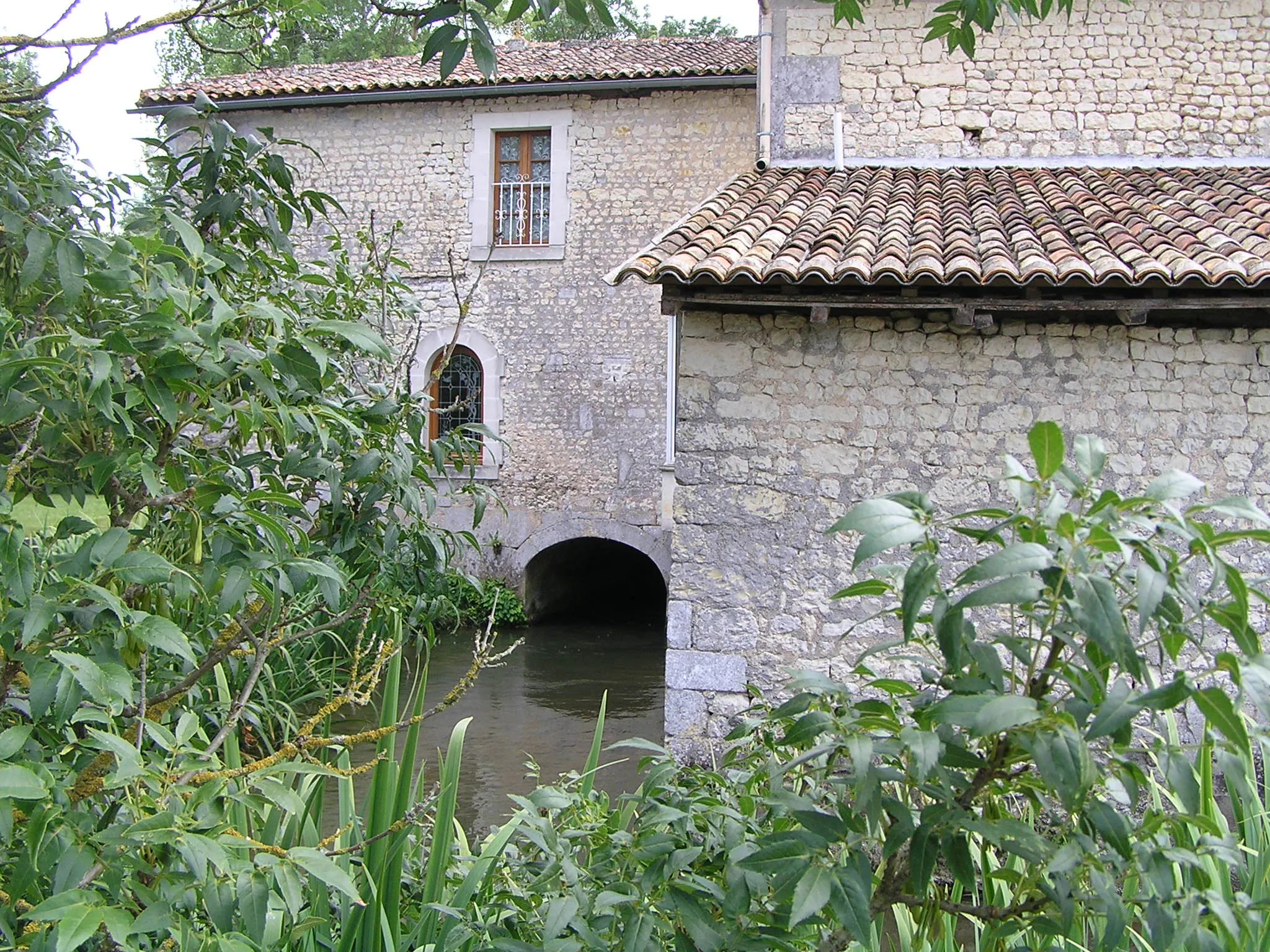 Photo showing: moulin à Saint-Palais-du-Né